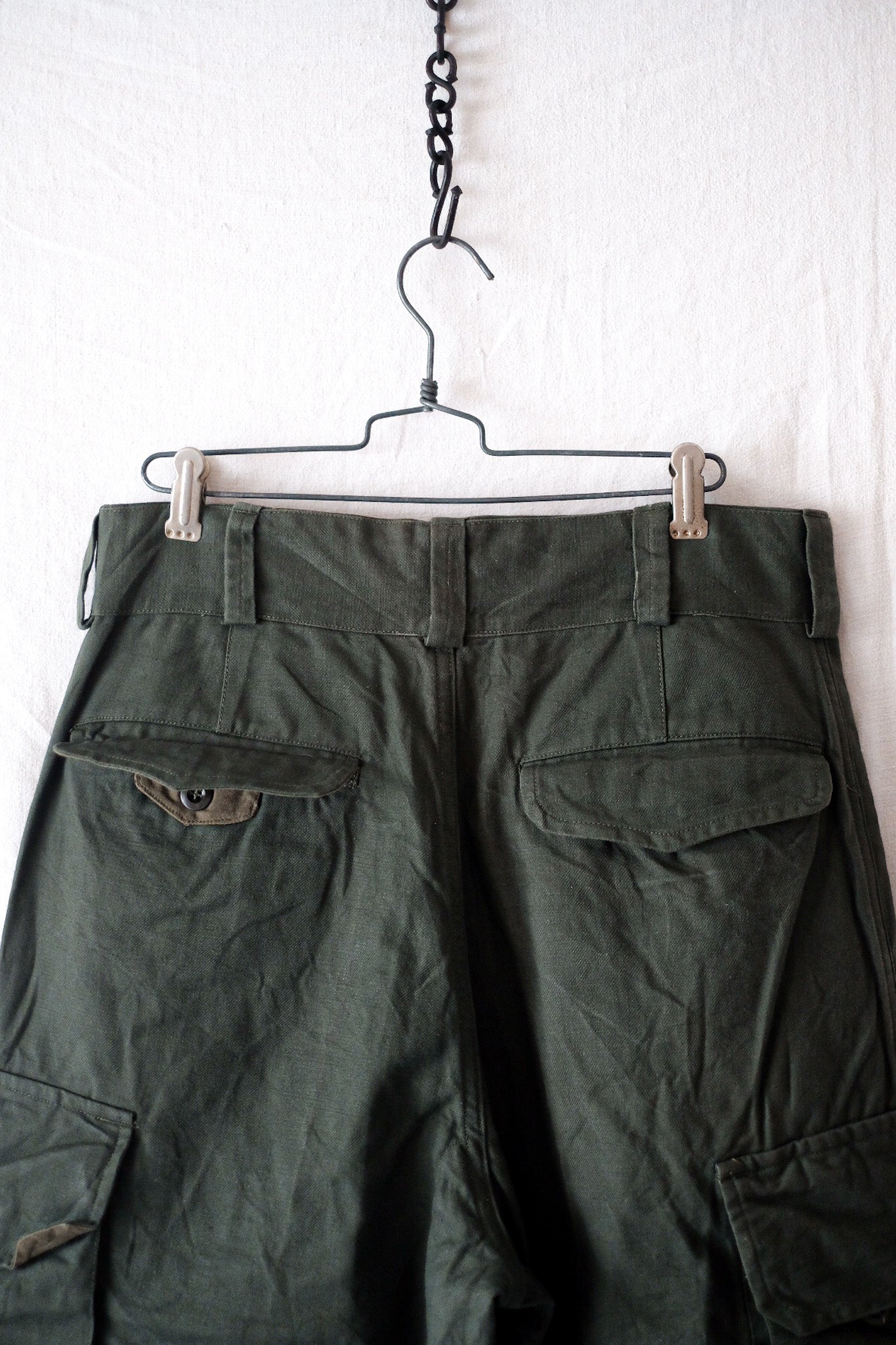 【~50's】French Army M47 Field Trousers Size.76L