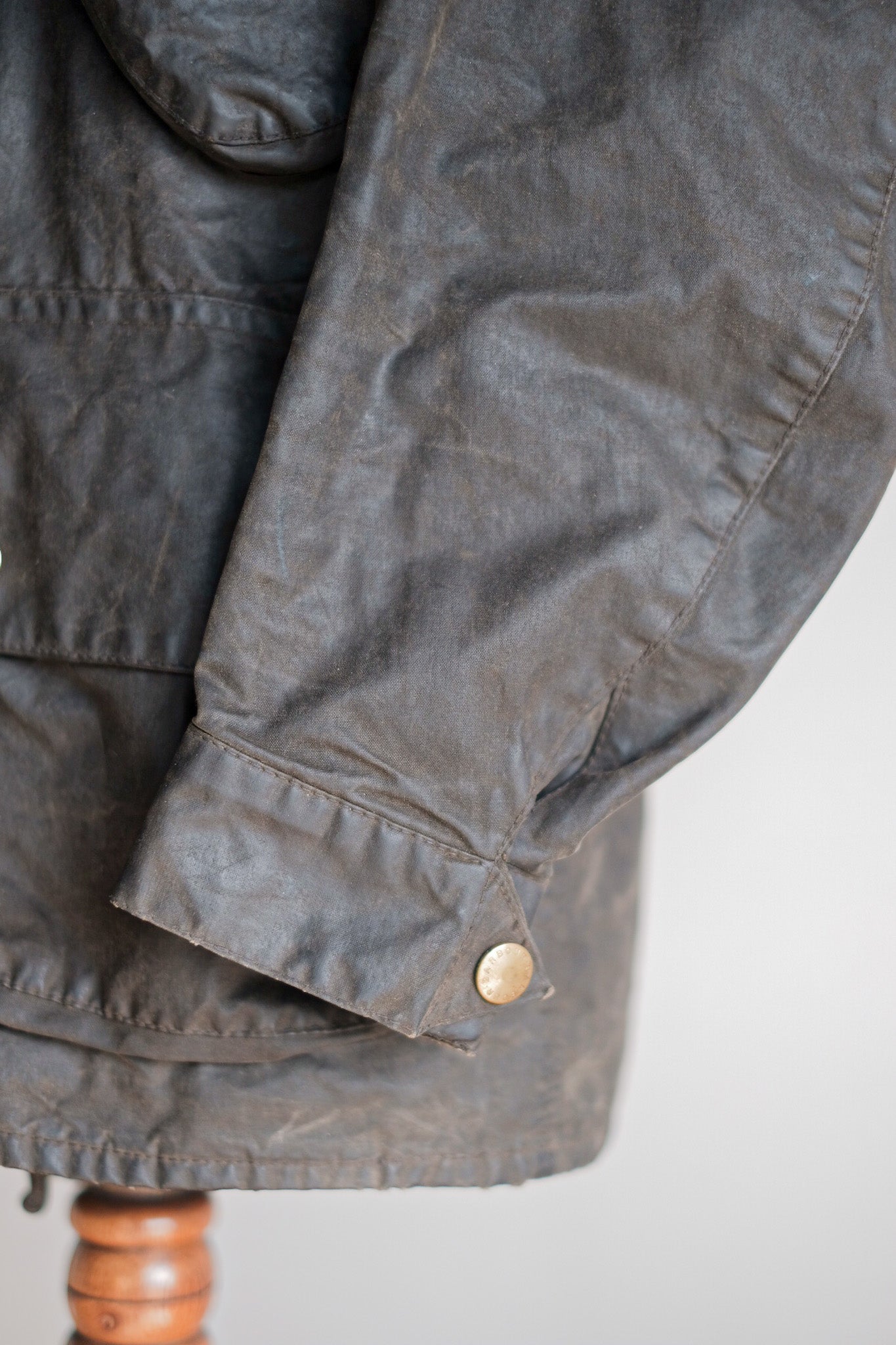 【~80's】Vintage Barbour "INTERNATIONAL SUIT" 2 Crest Size.38