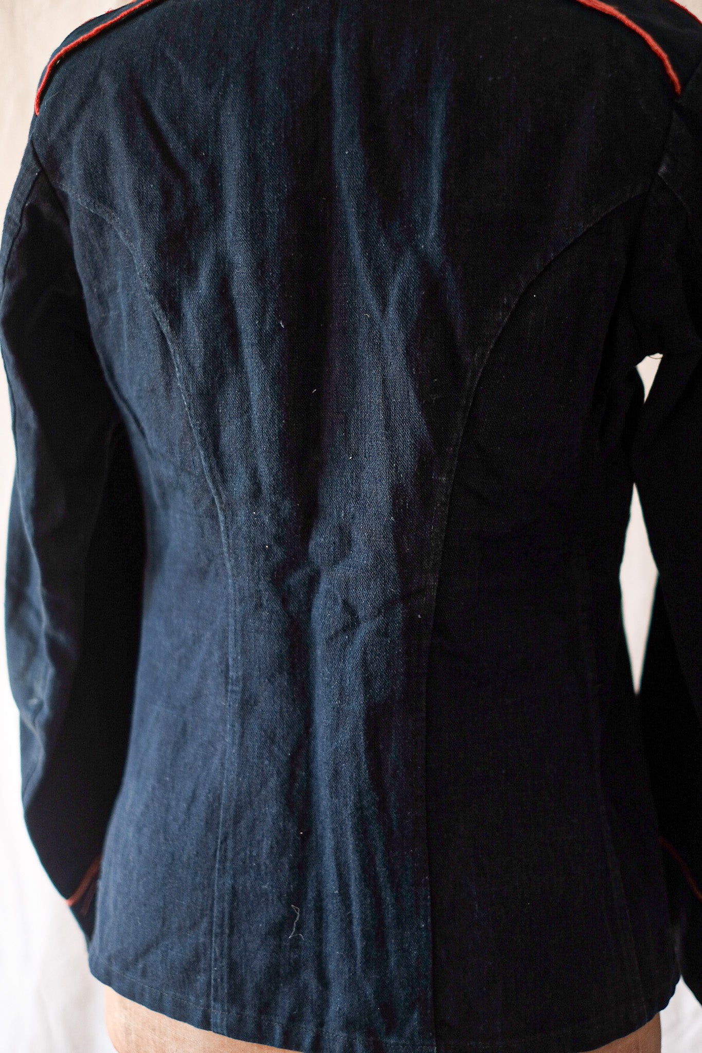 【~10's】French Vintage Indigo Metis Fireman Jacket