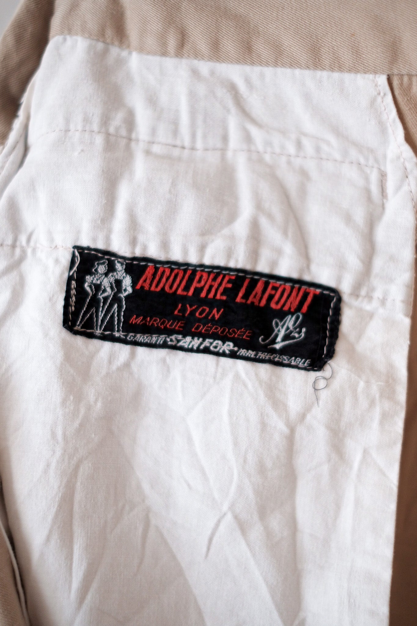 【~50's】French Vintage Chino Work Pants "Adolphe Lafont"