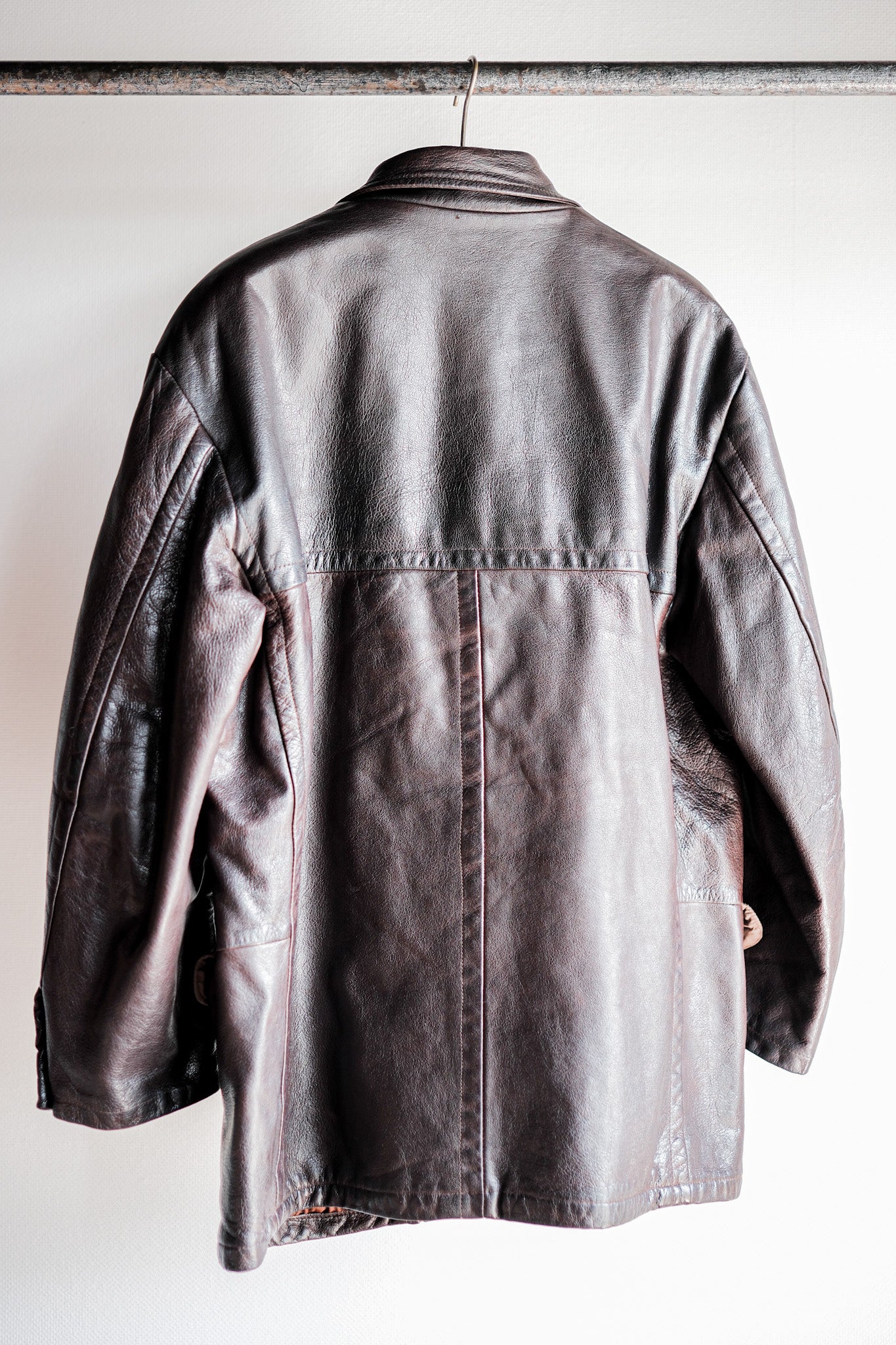 【~80’s】Old C.P.Company Leather Jacket Size.48