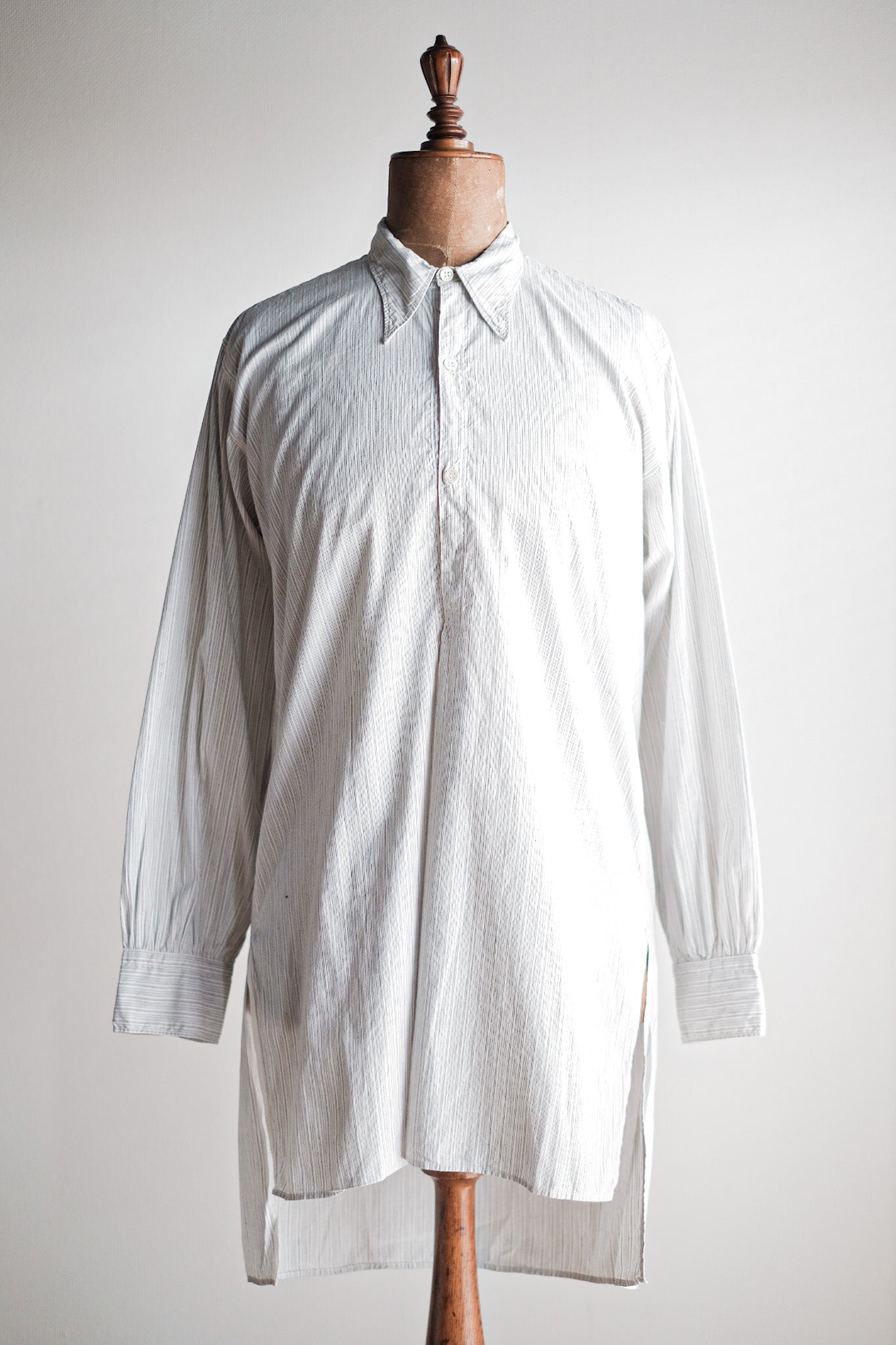 【~40's】French Vintage Grandpa Shirt