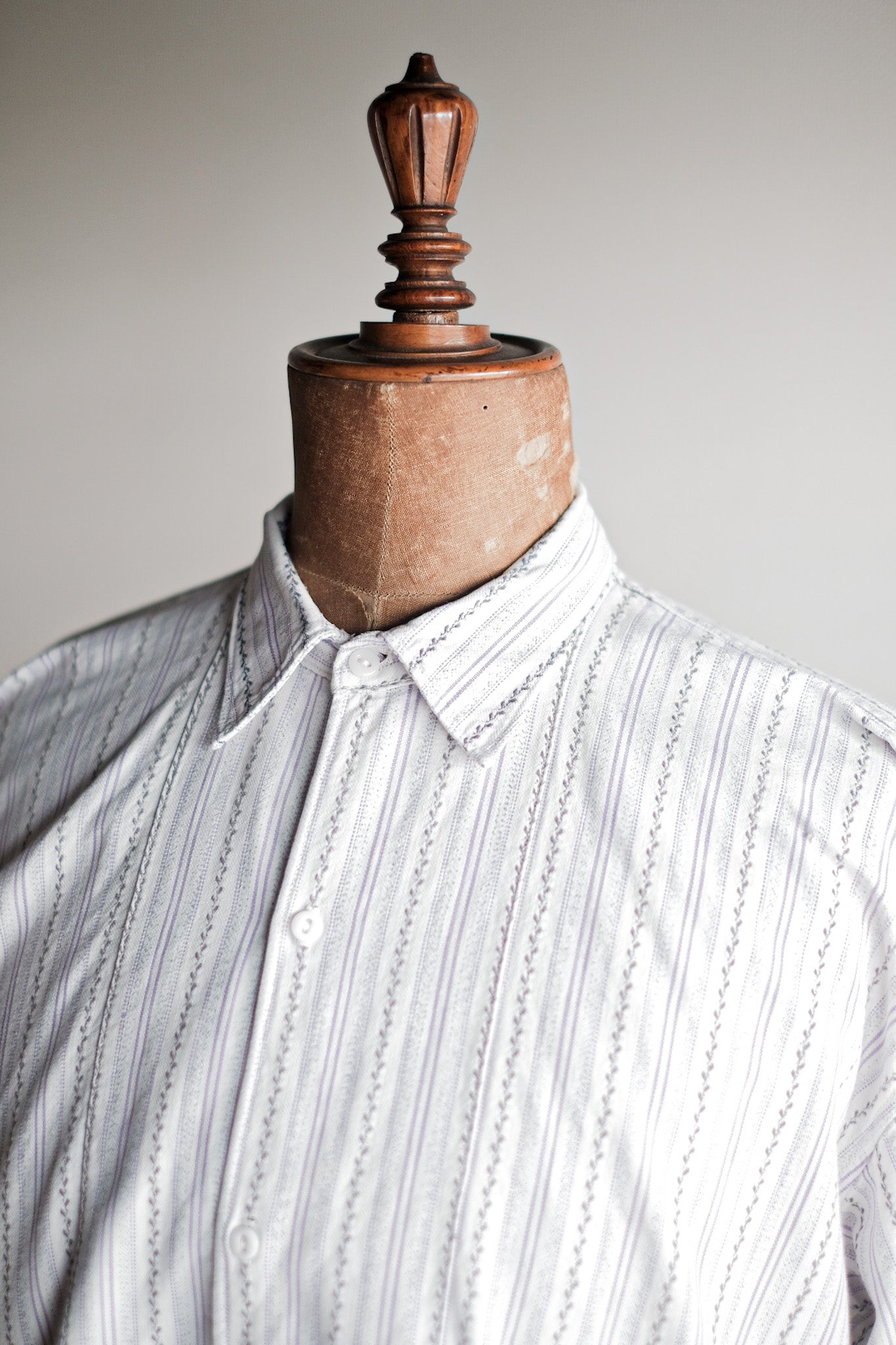 【~20's】French Vintage Grandpa Shirt