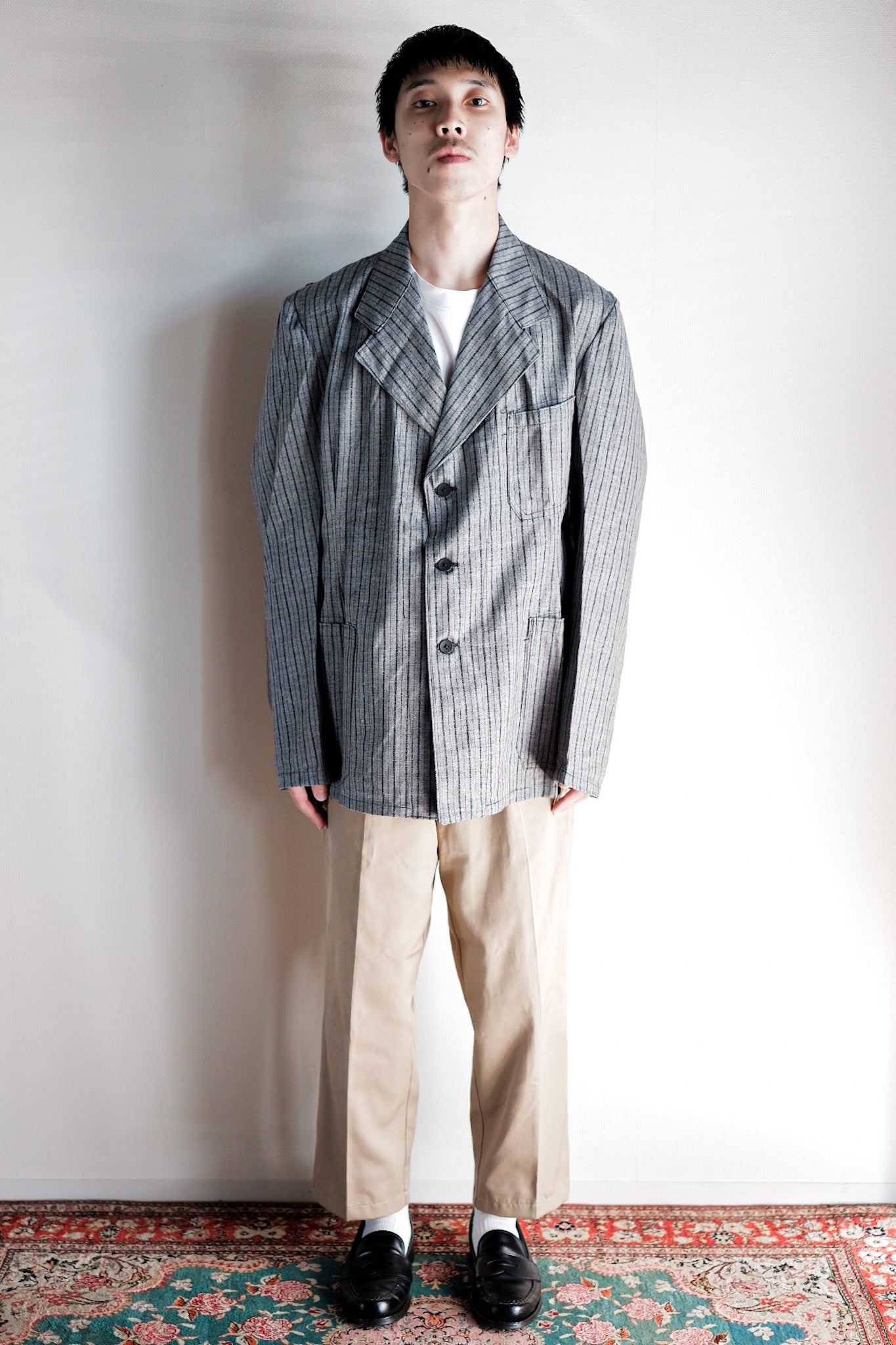 【~40's】Swedish Army Hospital Jacket "Dead Stock"