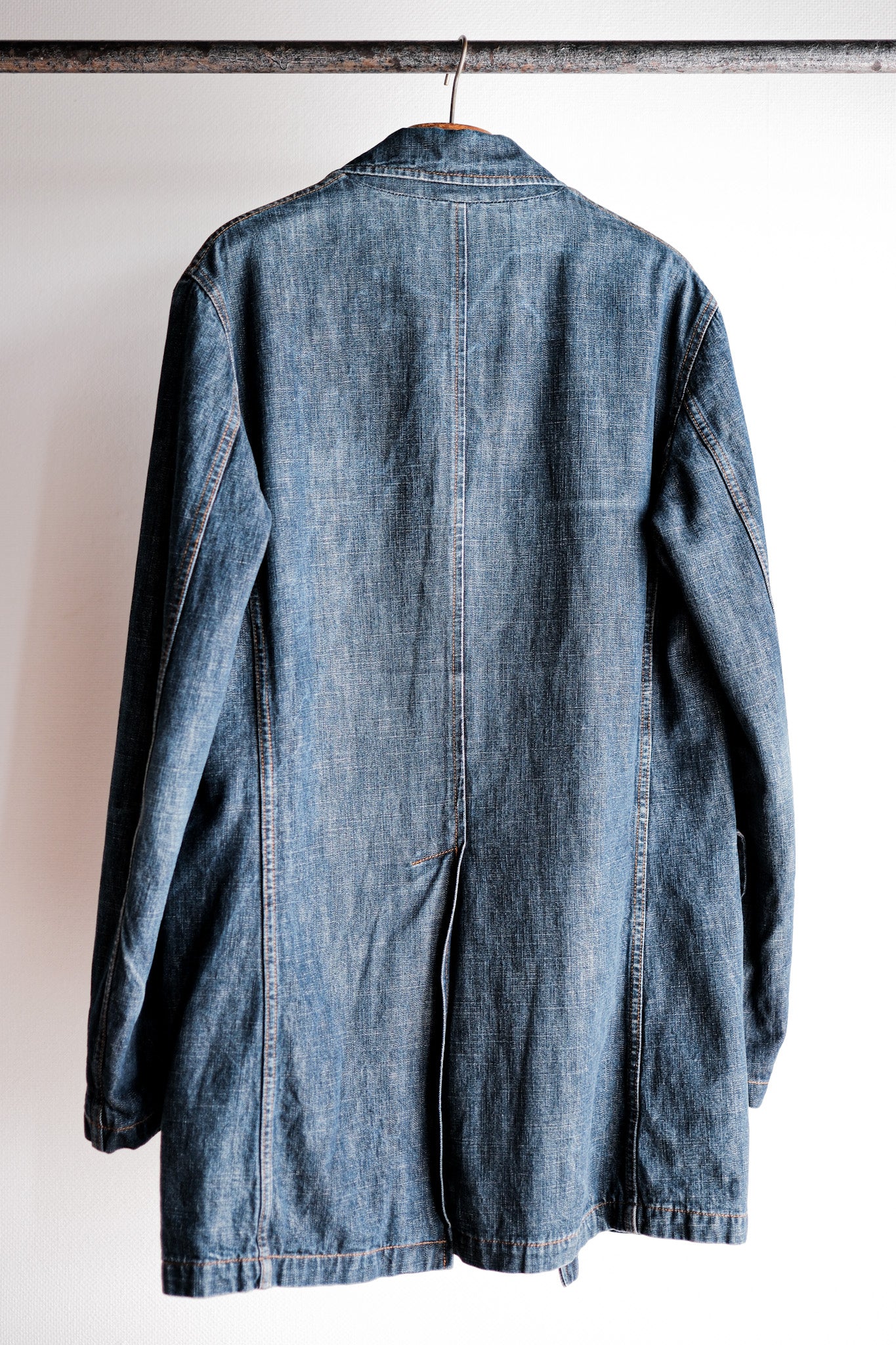 【~00’s】Old miu miu Double Breasted Denim Coat