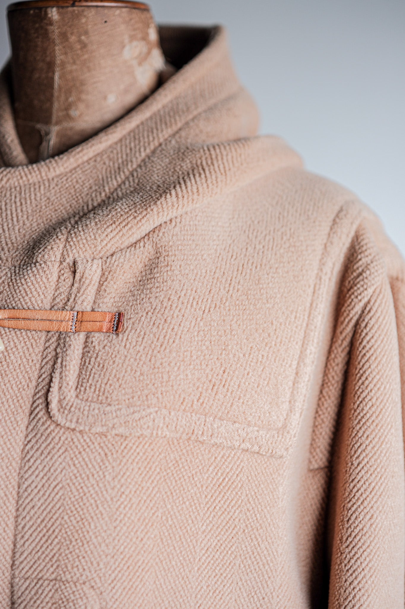 【~90's】Old INVERTERE Wool Duffle Coat "Moorbrook"