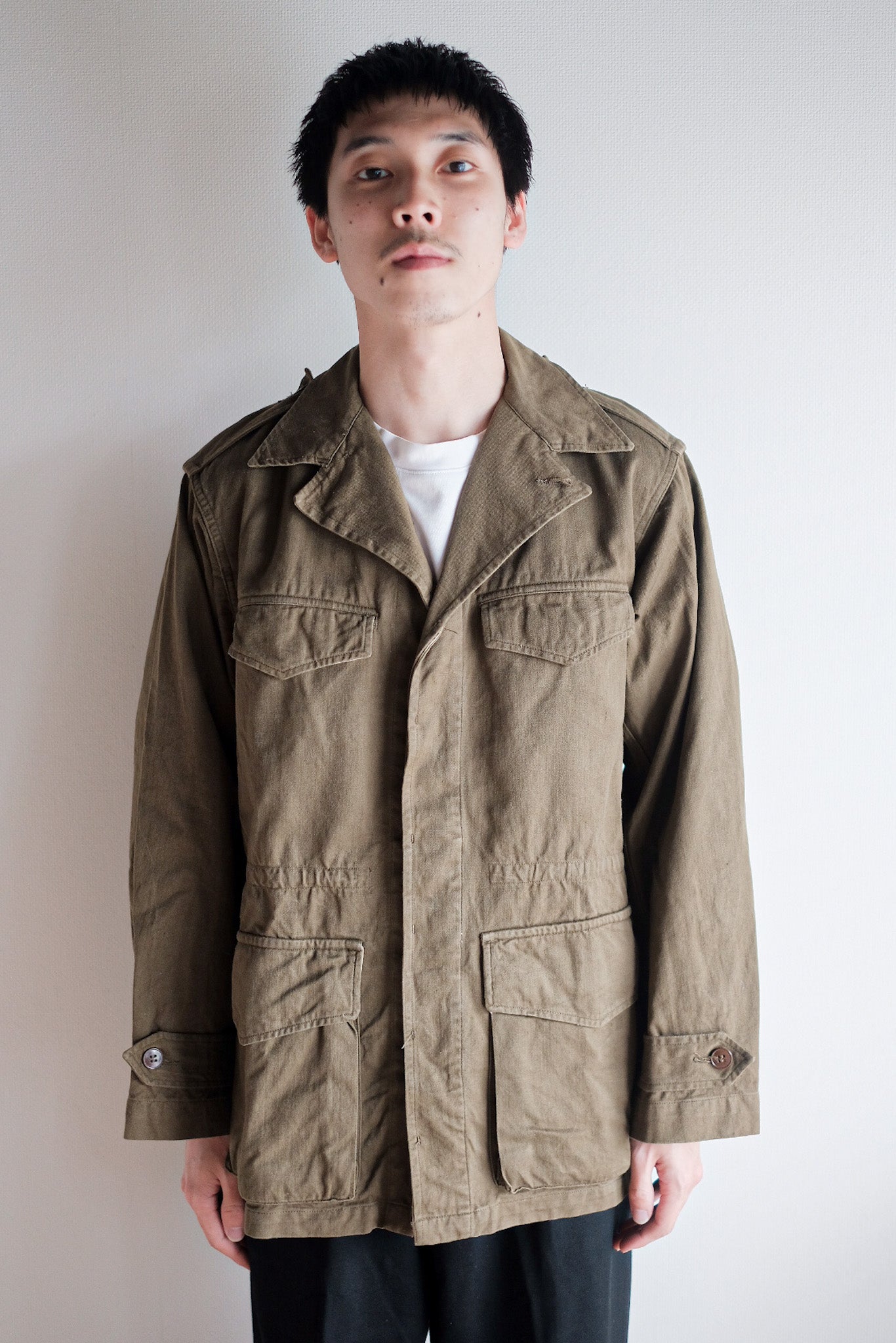 【~60's】French Army M47 Field Jacket Size.22