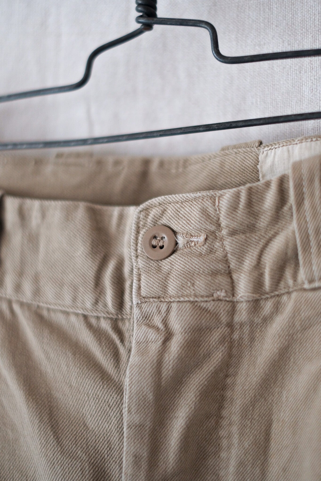 【~60's】French Army M52 Chino Trousers Size.12