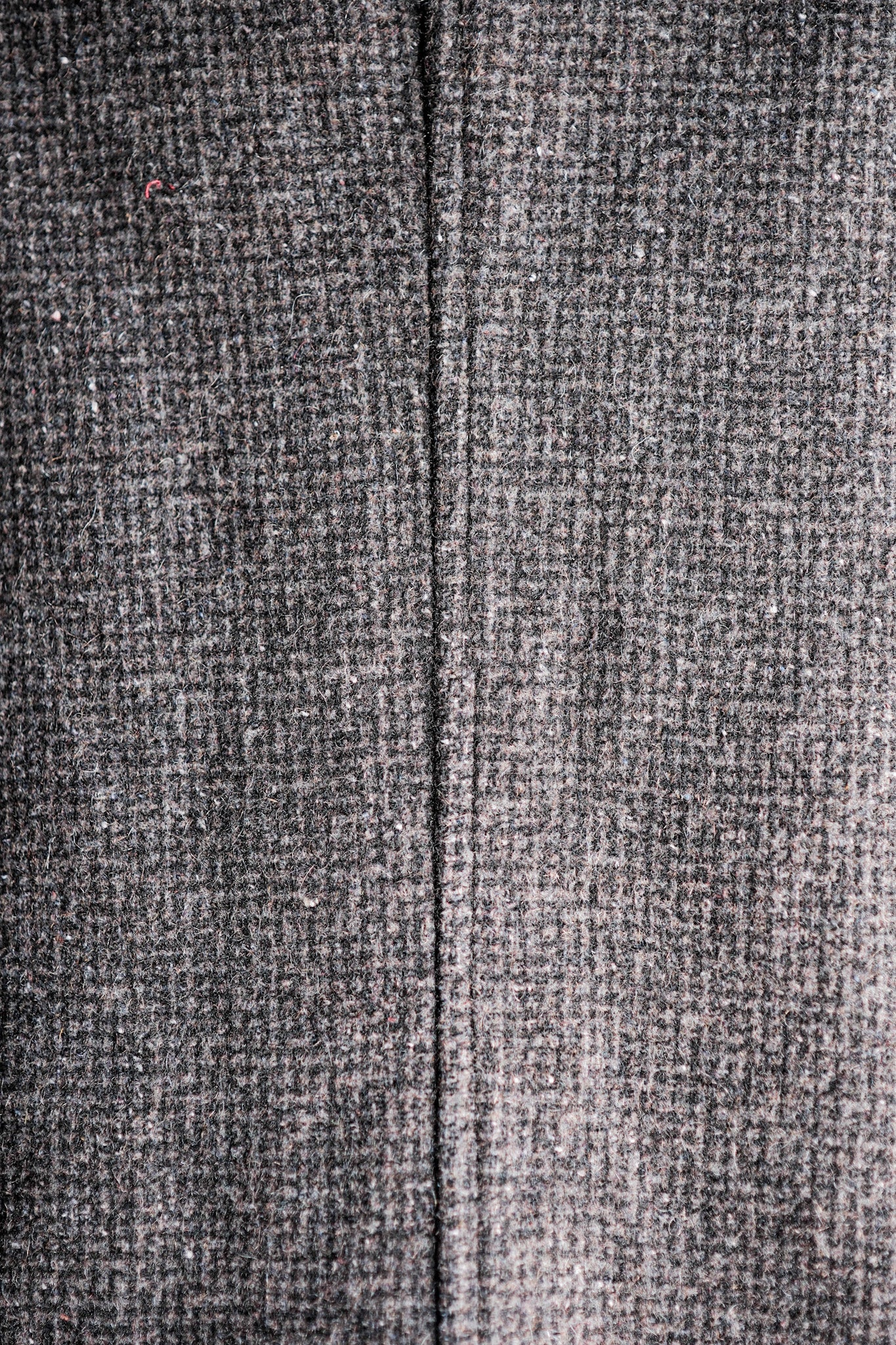 【~50's】French Vintage Gray Wool Checked Work Jacket