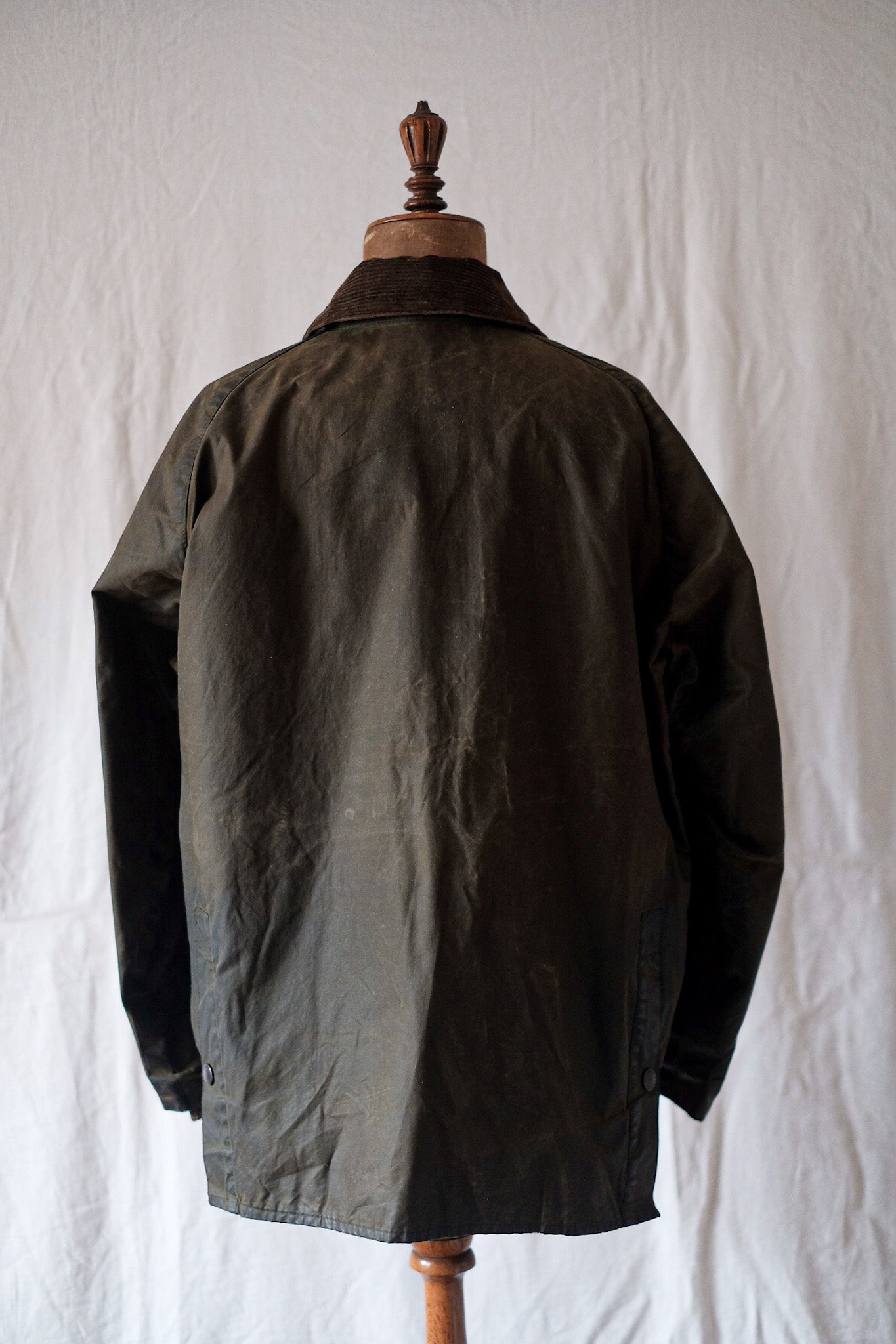 【~90's】Vintage Barbour "BEDALE" 3 Crest Size.40
