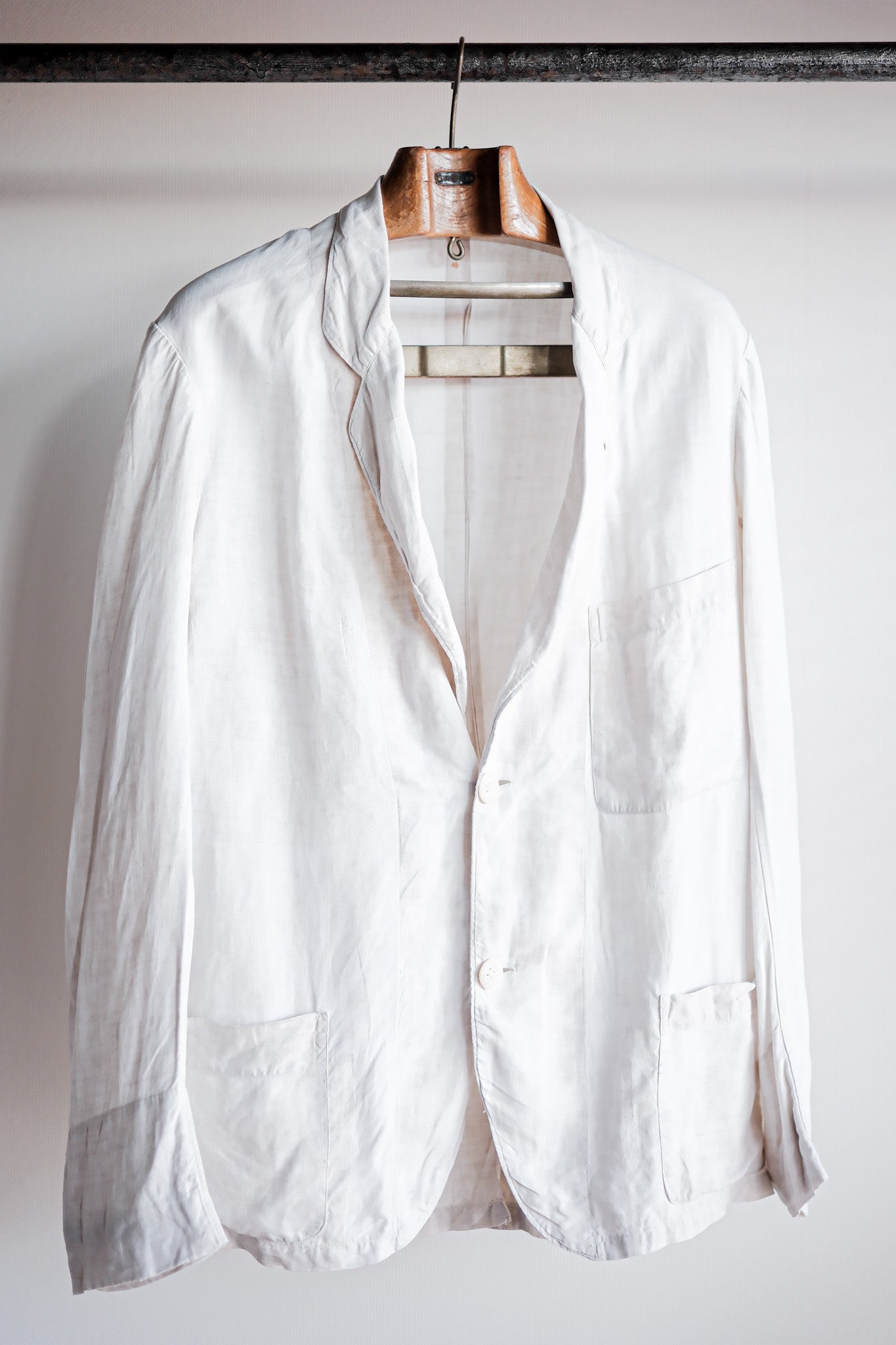 【~30's】French Vintage Linen Jacket