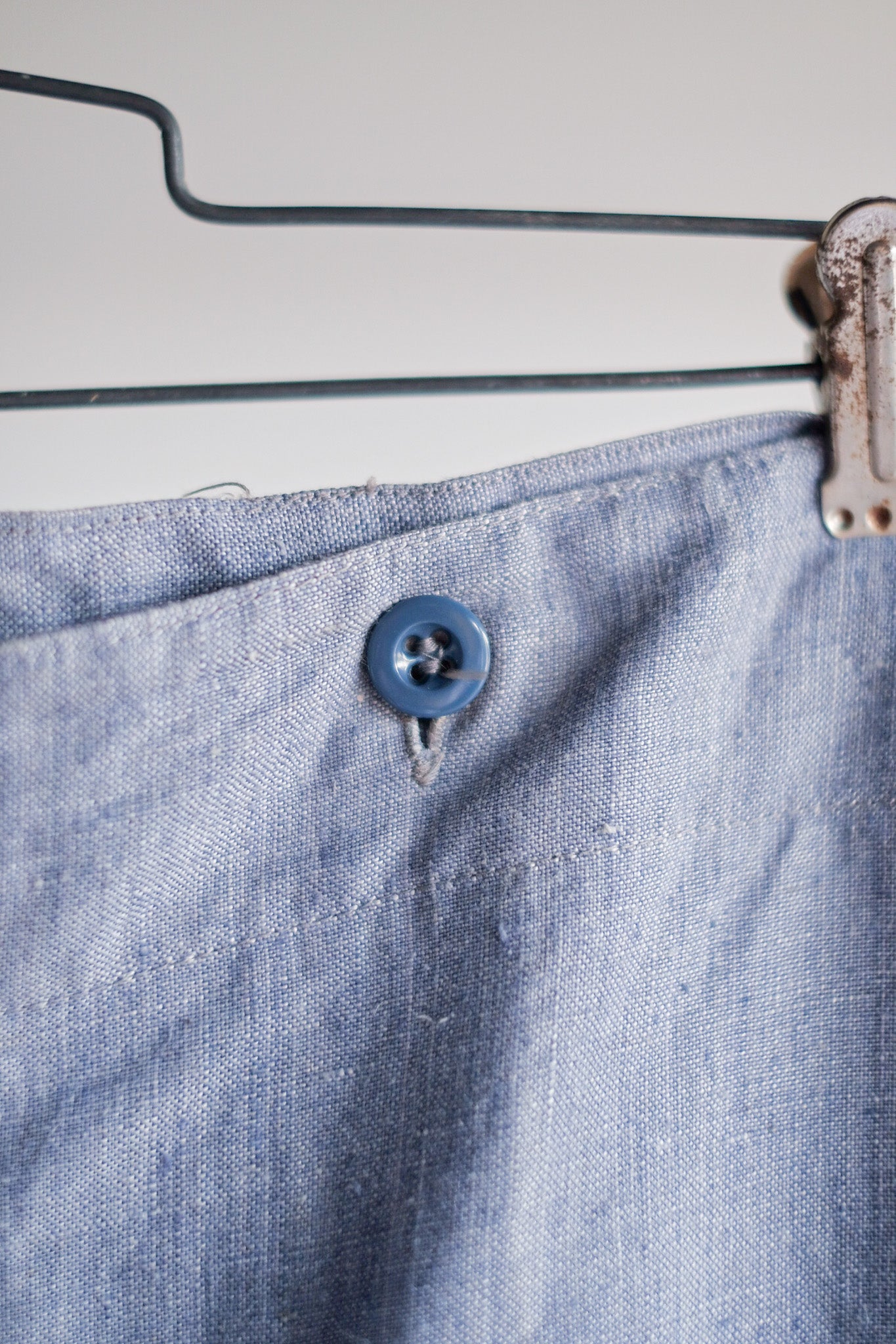 【~50's】French Navy Ramie Linen Sailor Pant