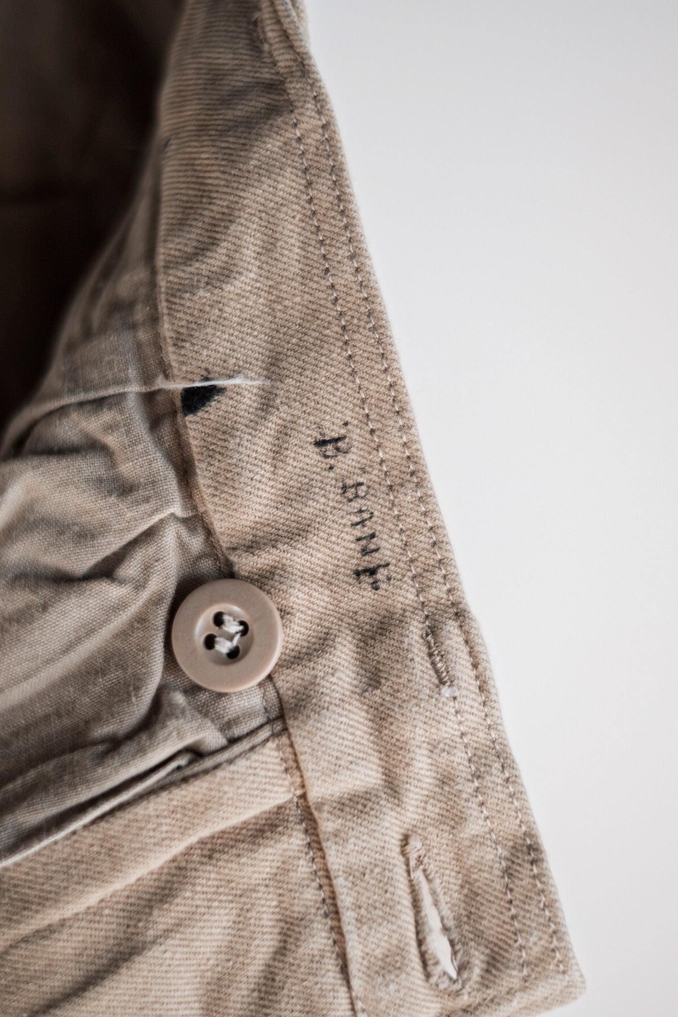 【~50's】French Army M52 Chino Trousers Size.84M