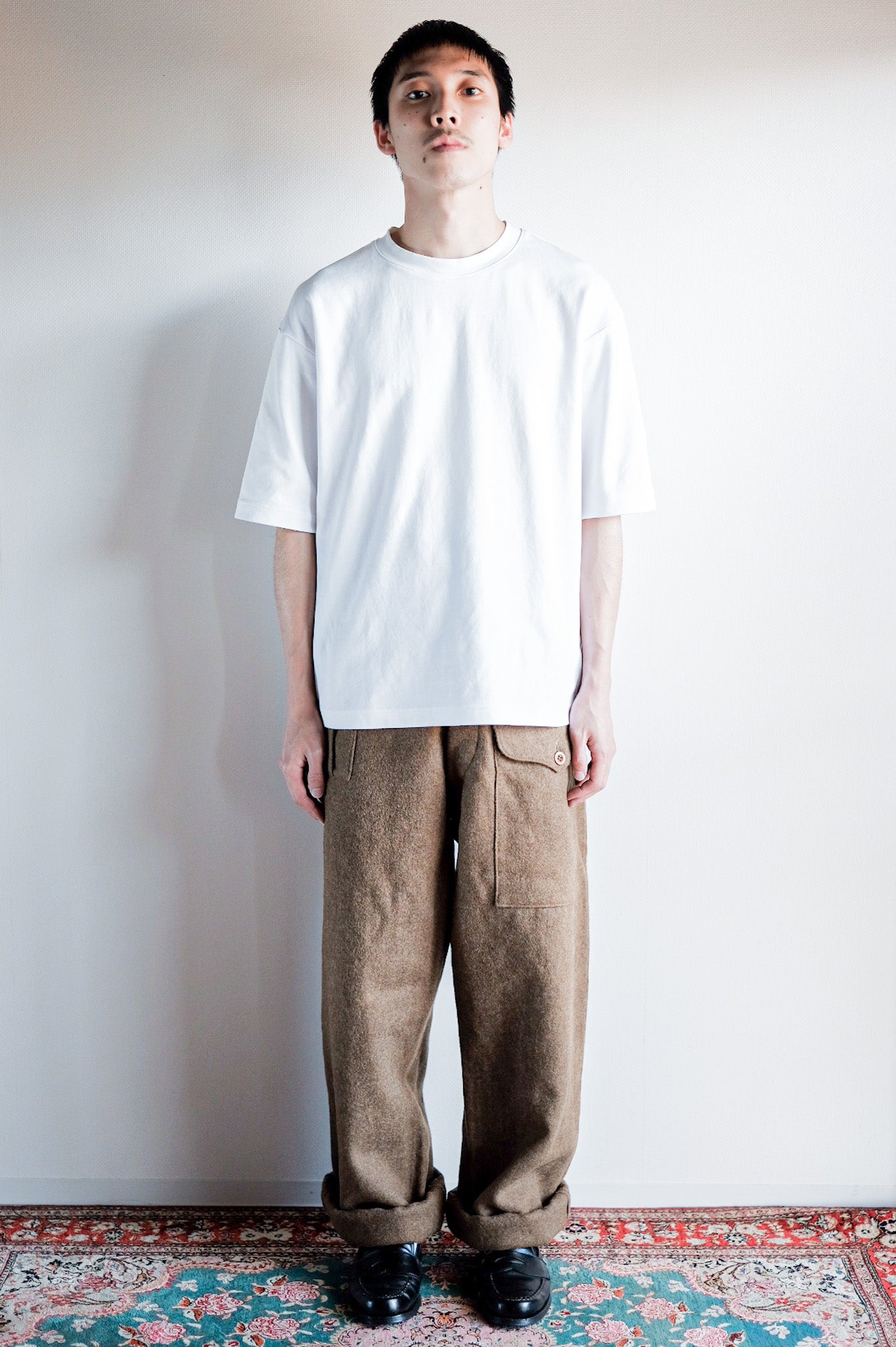 【~50's】British Army Battledress Wool Trousers