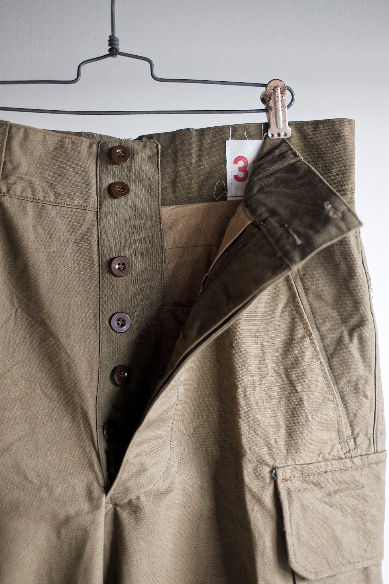 【~50's】French Army M47 Field Trousers Size.31 "Remake" "Dead Stock"