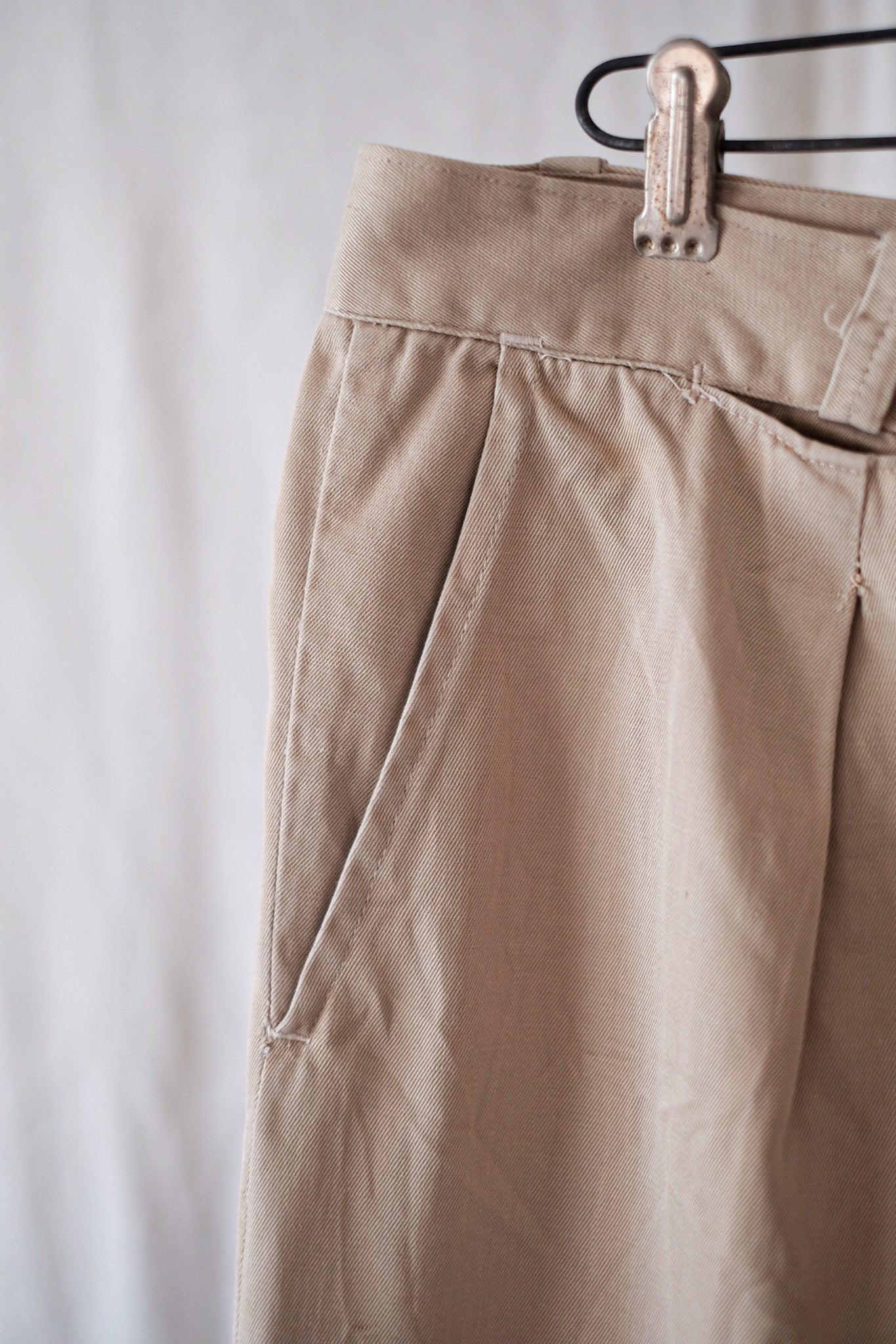 【~50's】French Vintage Chino Work Pants "Adolphe Lafont"