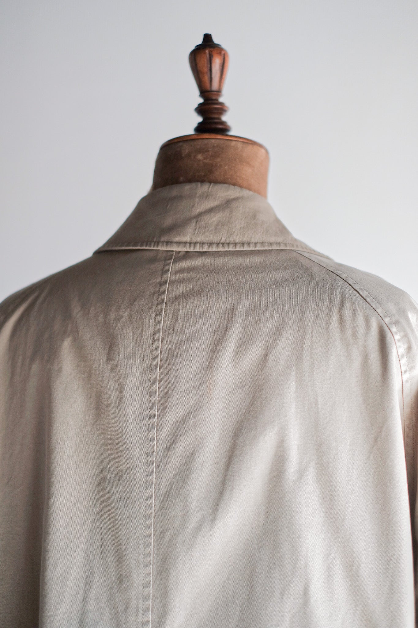 【~70's】Vintage Burberry Single Raglan Balmacaan Coat C100