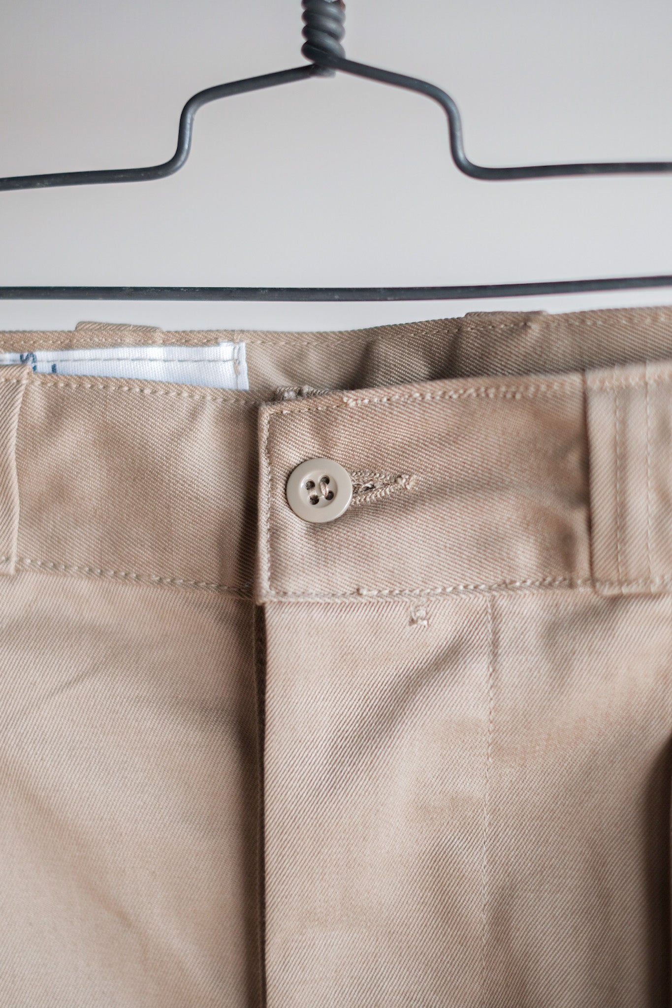 【~60's】French Army M52 Chino Trousers Size.80M "Dead Stock"