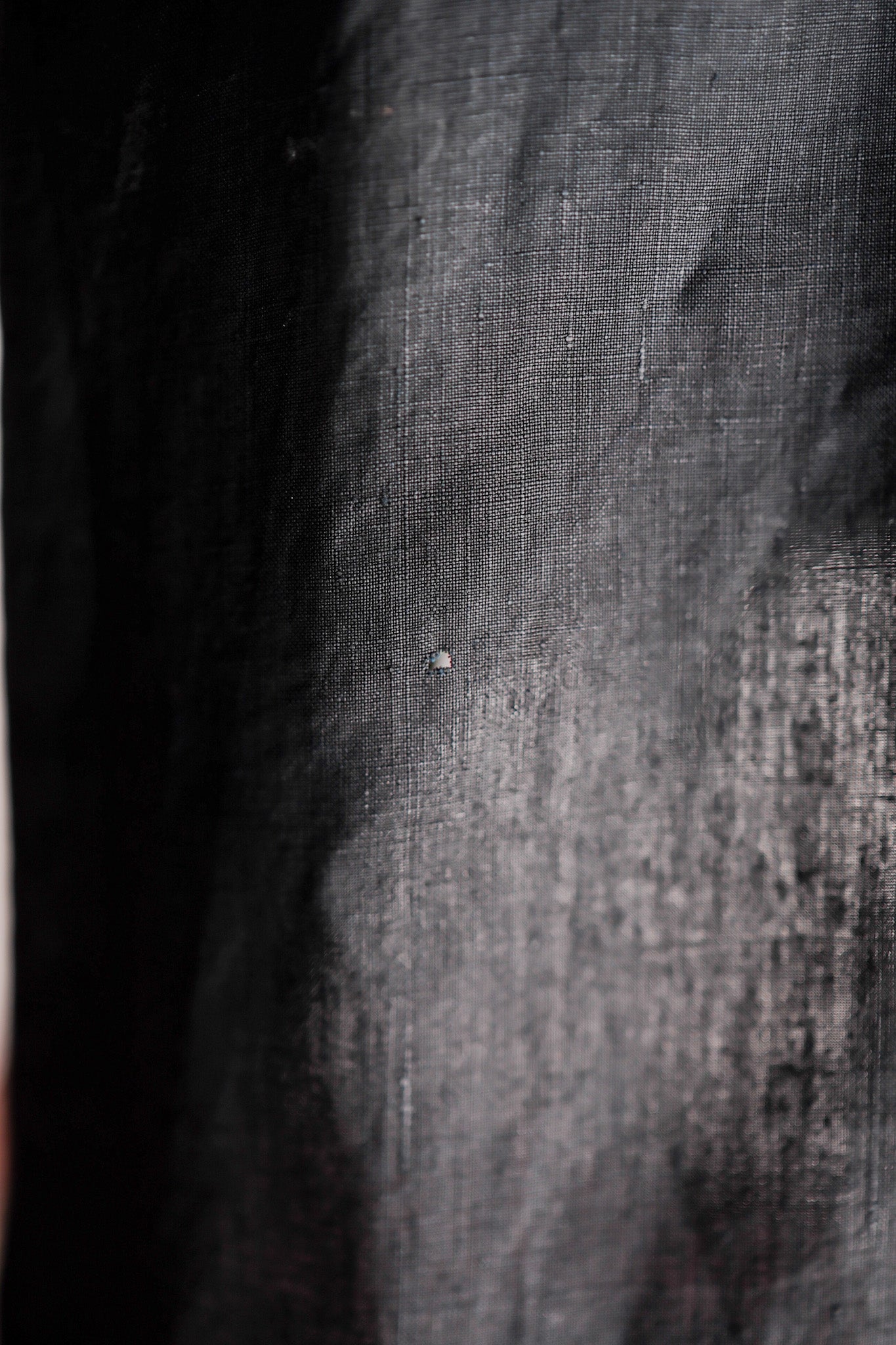 【Early 20th C】French Antique Indigo Linen Smock "Biaude"