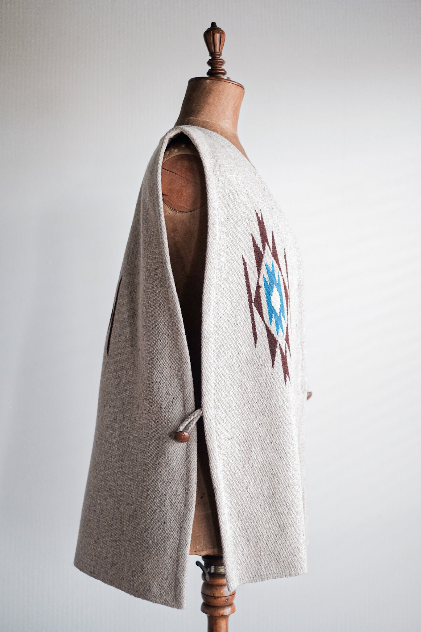 【~40's】Vintage Ortega's Chimayo Wool Vest