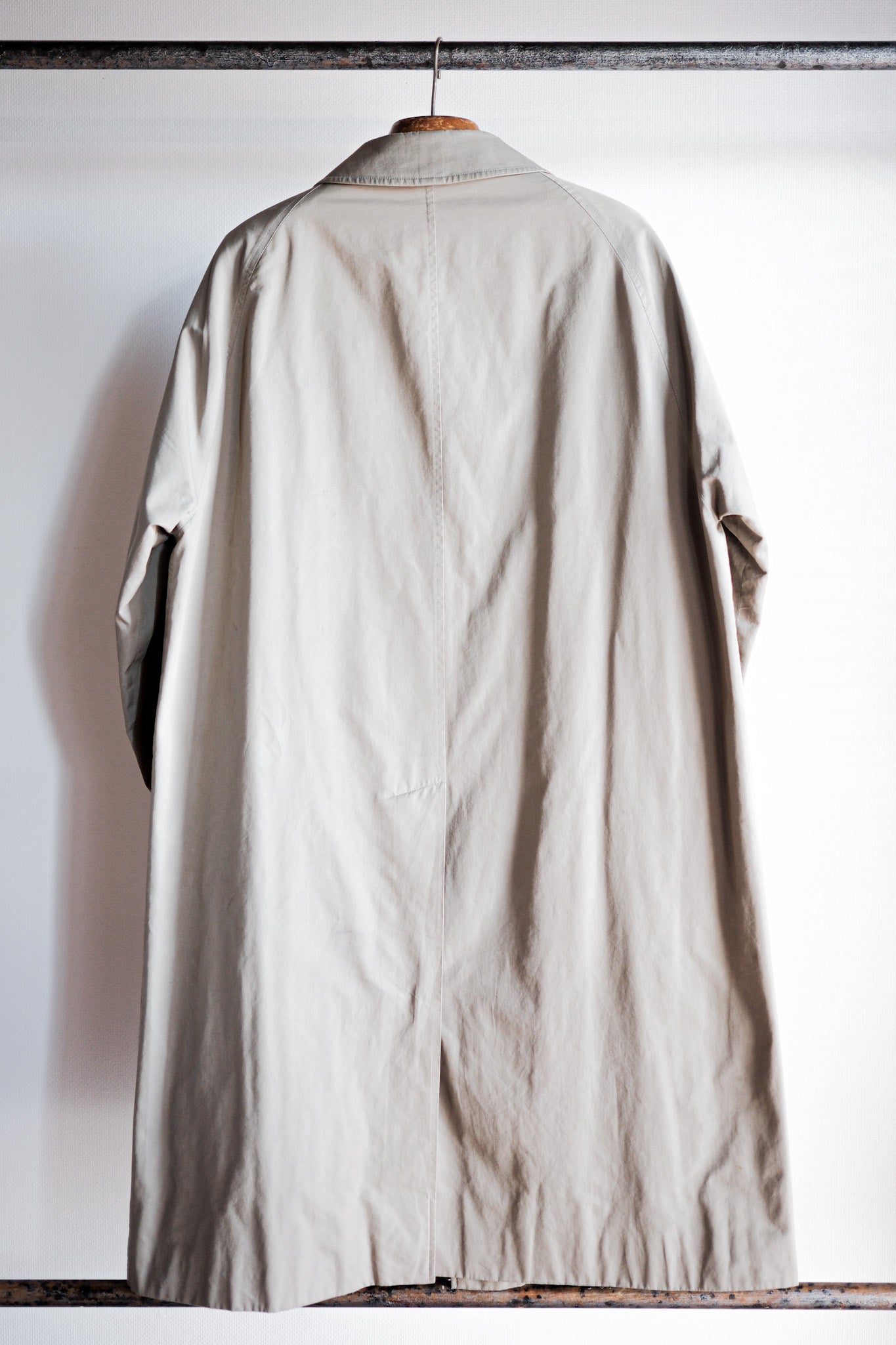 【~80's】Vintage Burberry's Single Raglan Balmacaan Coat C100 Size.48REG