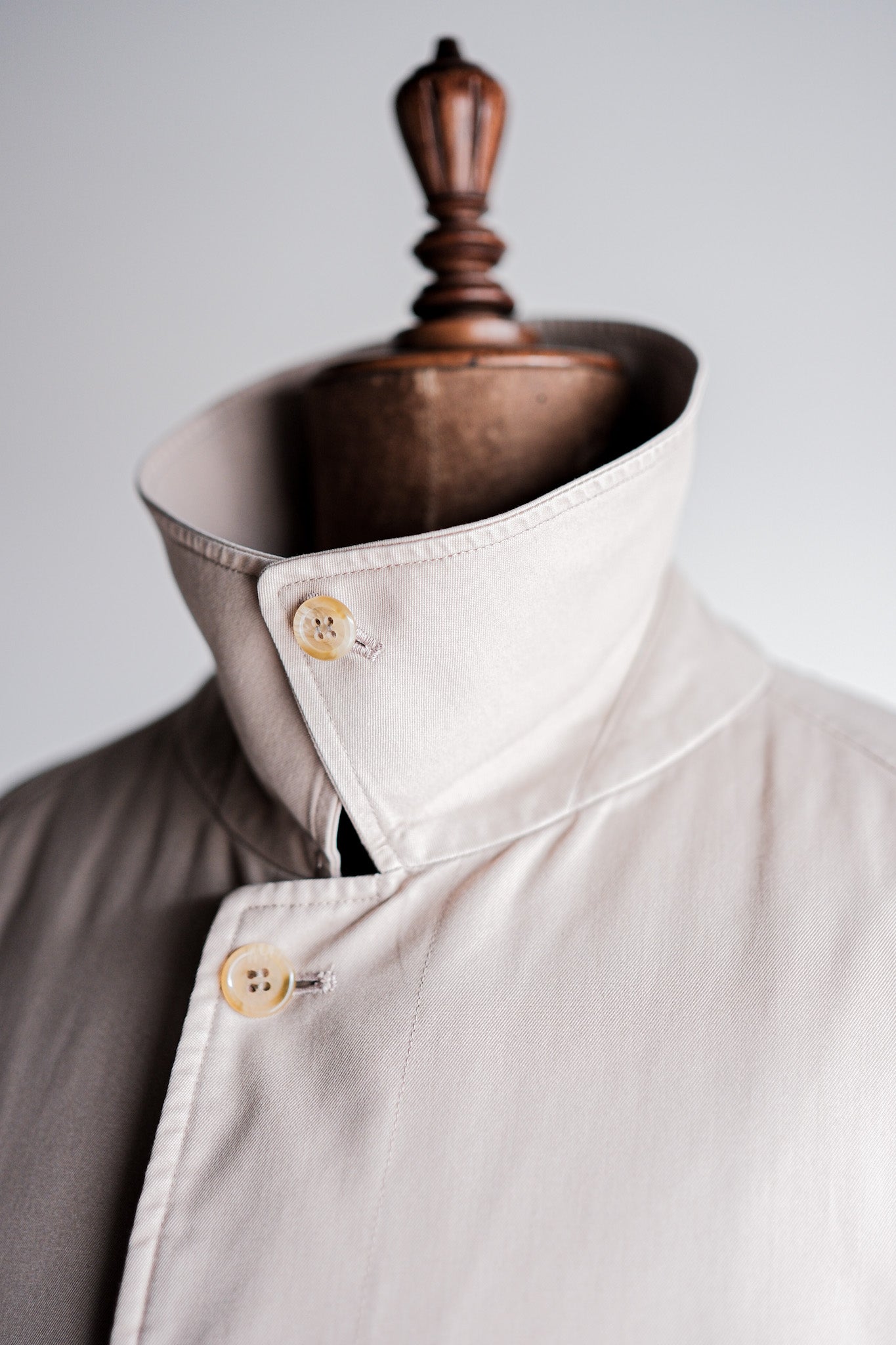 【~80's】Vintage Burberry's Single Raglan Balmacaan Coat