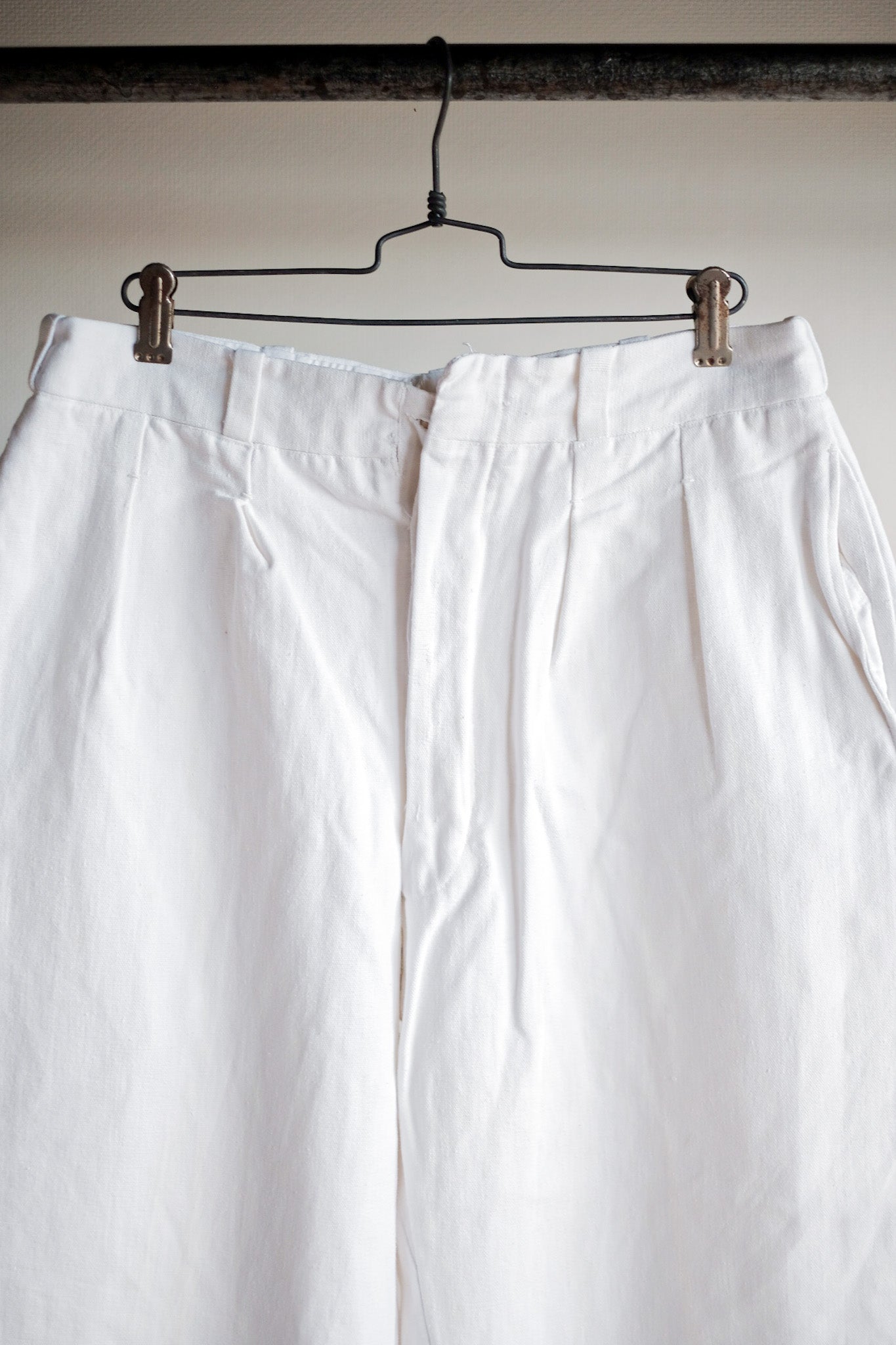 【~50's】French Vintage Linen Trousers