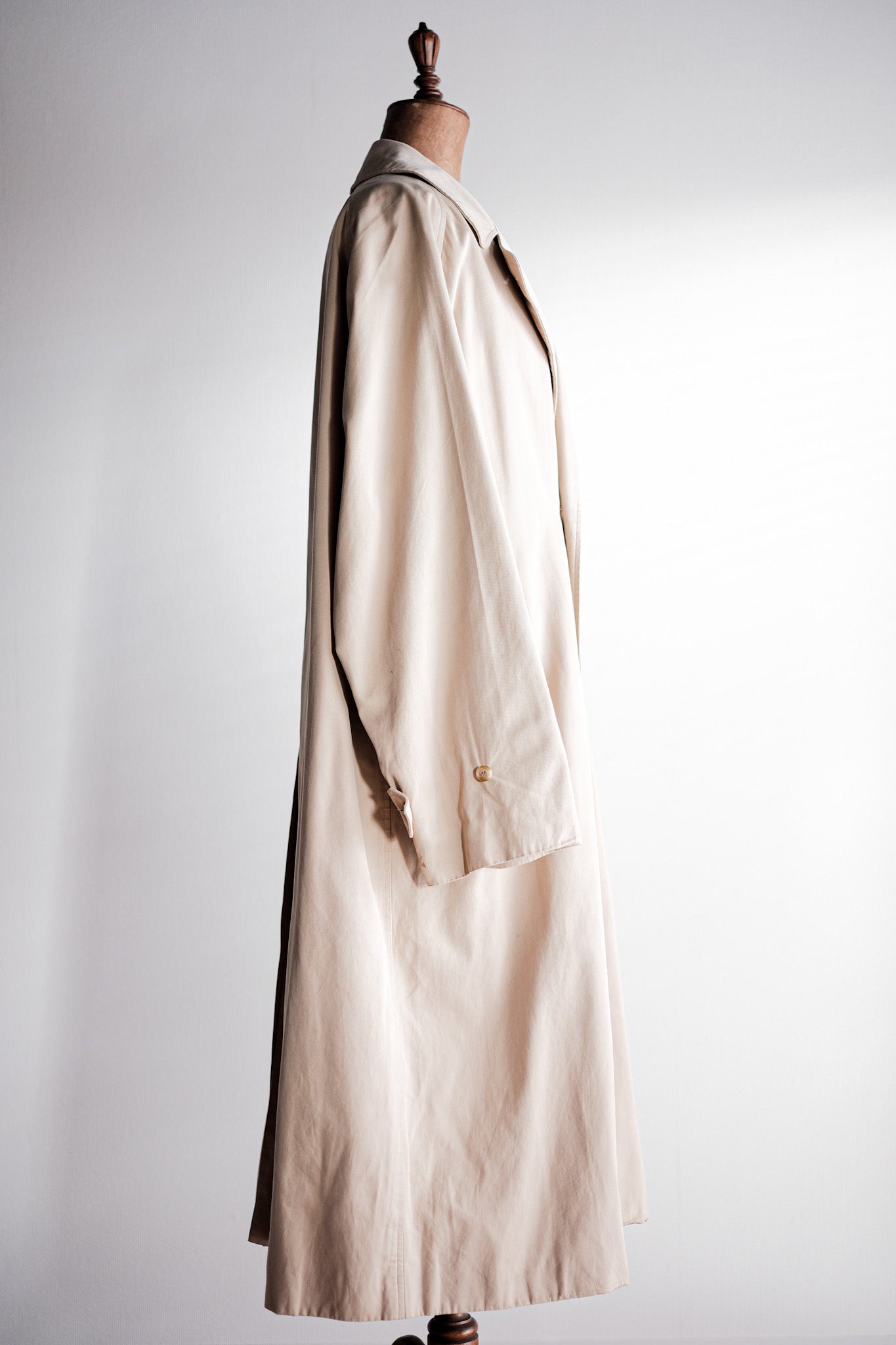 【~70's】Vintage Burberry's Single Raglan Double Breasted Coat "LODEN-FREY 別注"