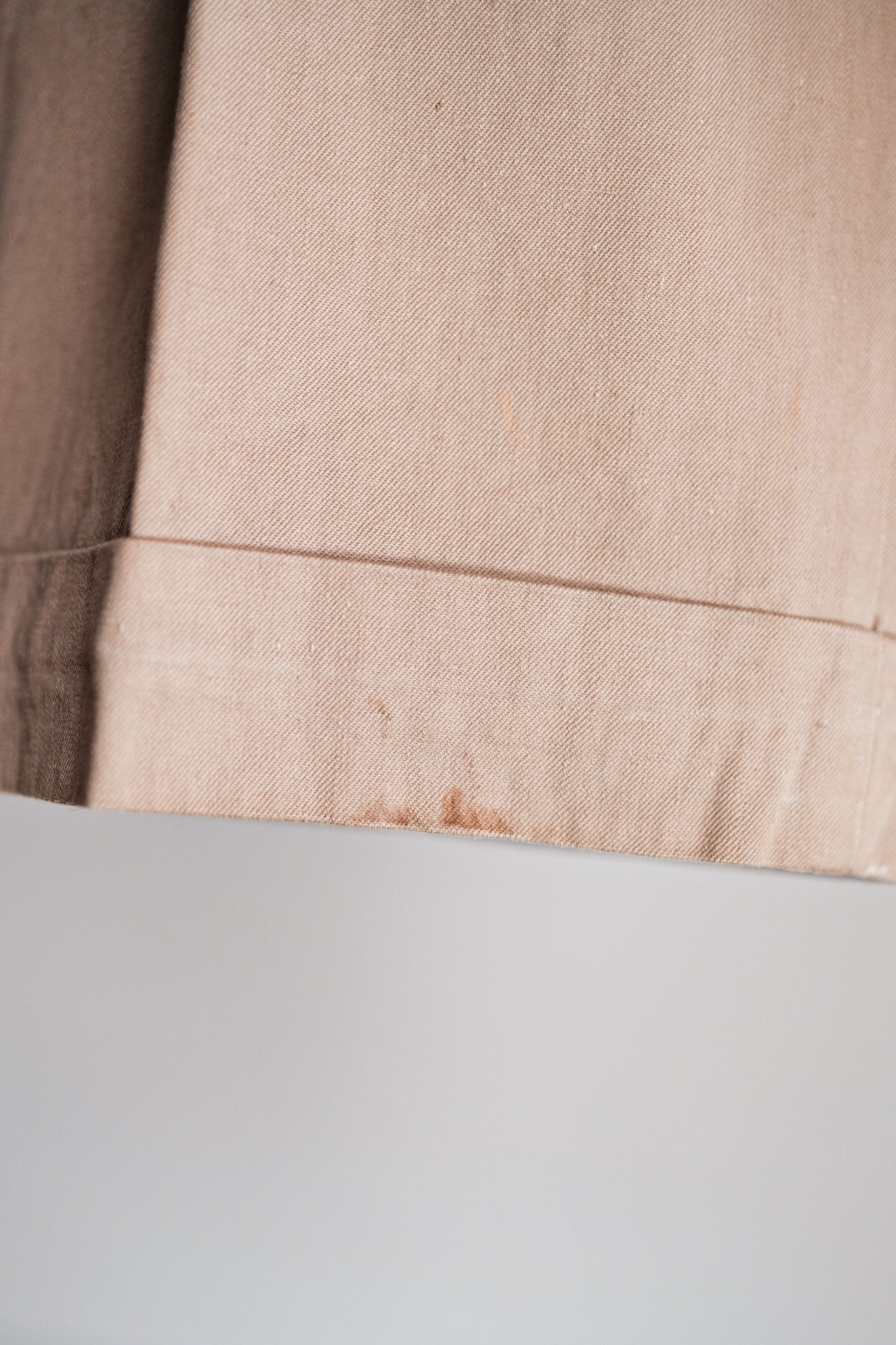 【 ~ 50's 】กางเกงขายาวผ้าฝ้ายวินเทจฝรั่งเศส