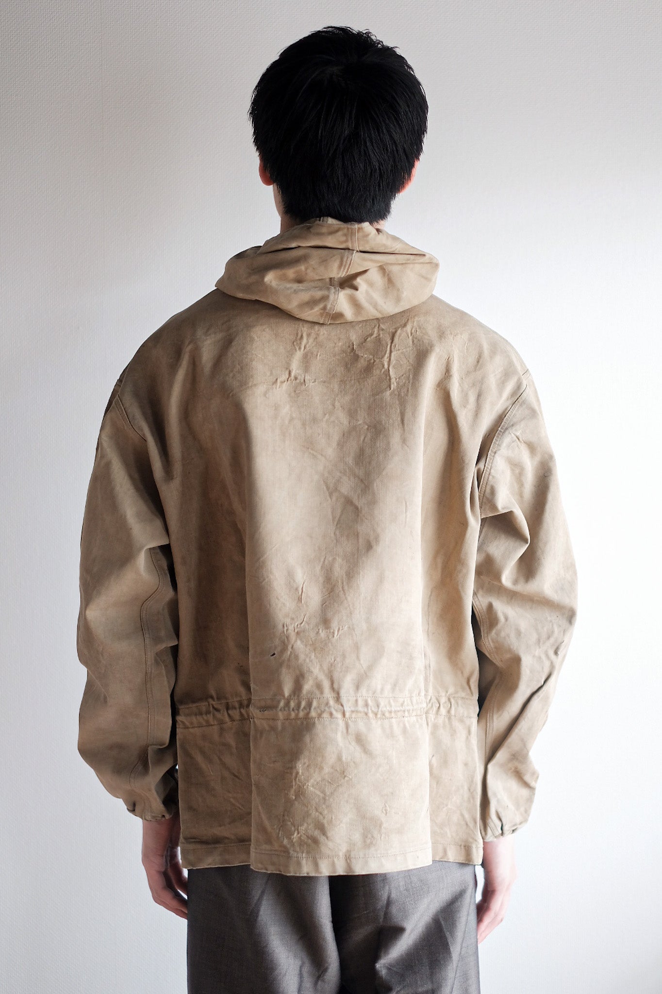 【~40's】French Army Mountain Troopers Rubber Smock