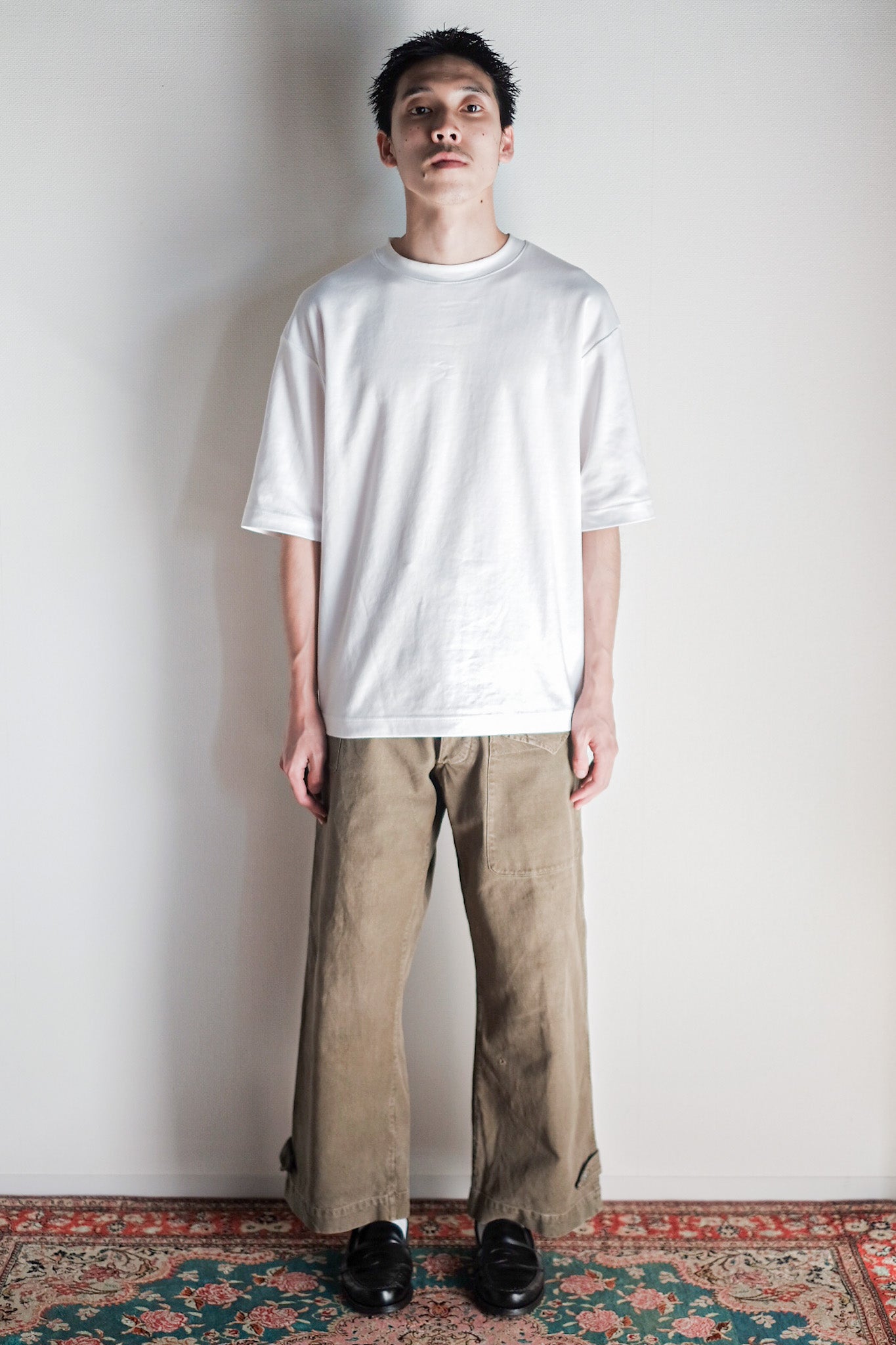 【~40's】French Army M44 Field Trousers Size.84XC