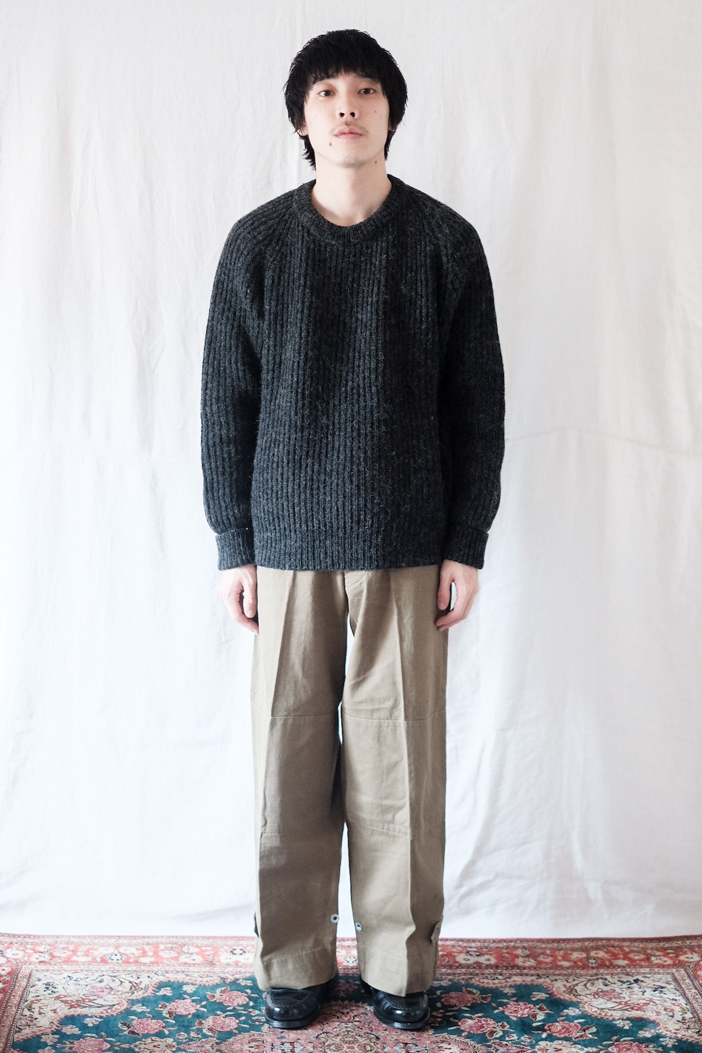 【~50's】French Army M47 Field Trousers "Motorcycle Type"