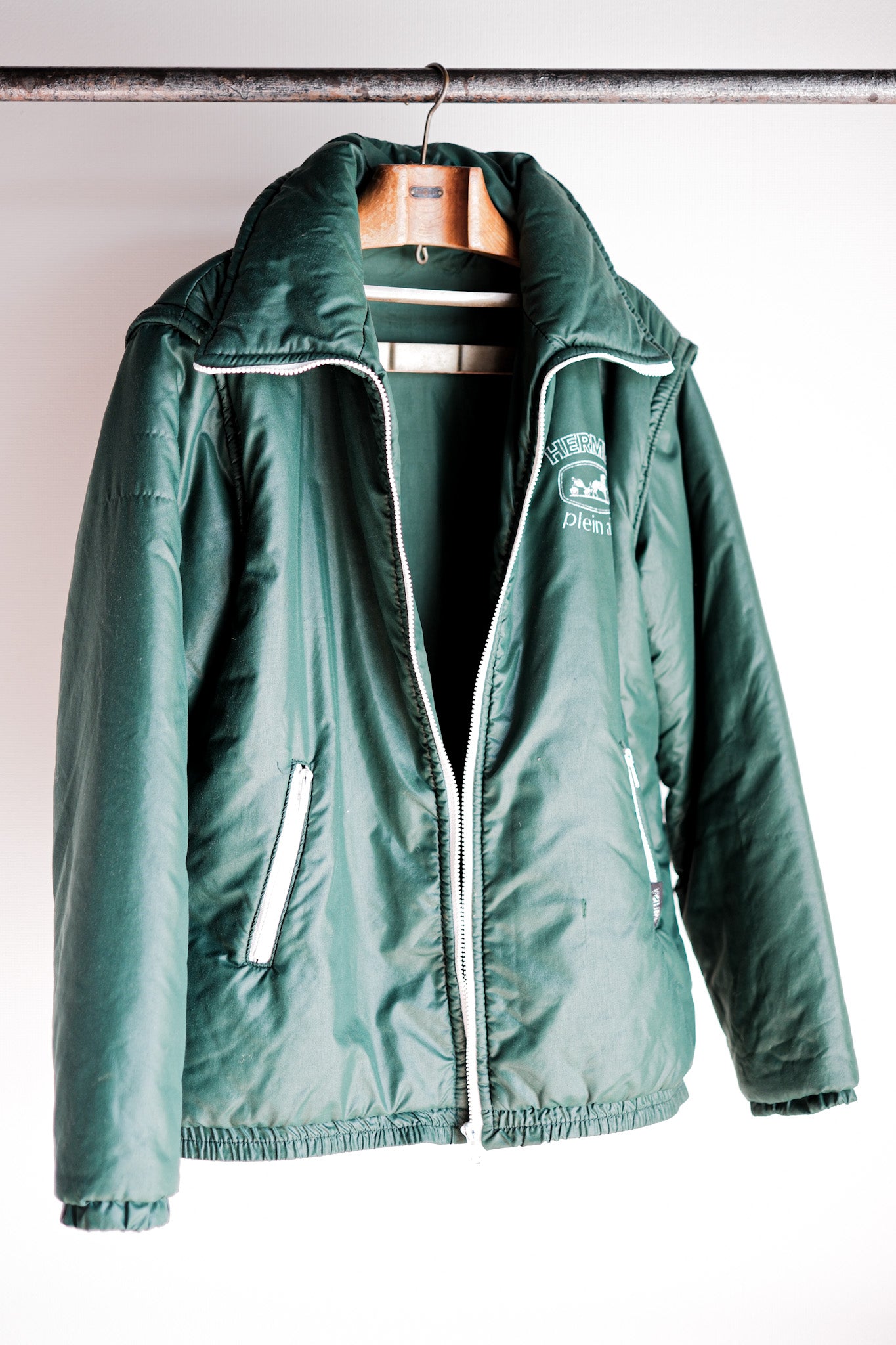 【~80's】Old Hermès Paris Plein Air 2-Way Jacket