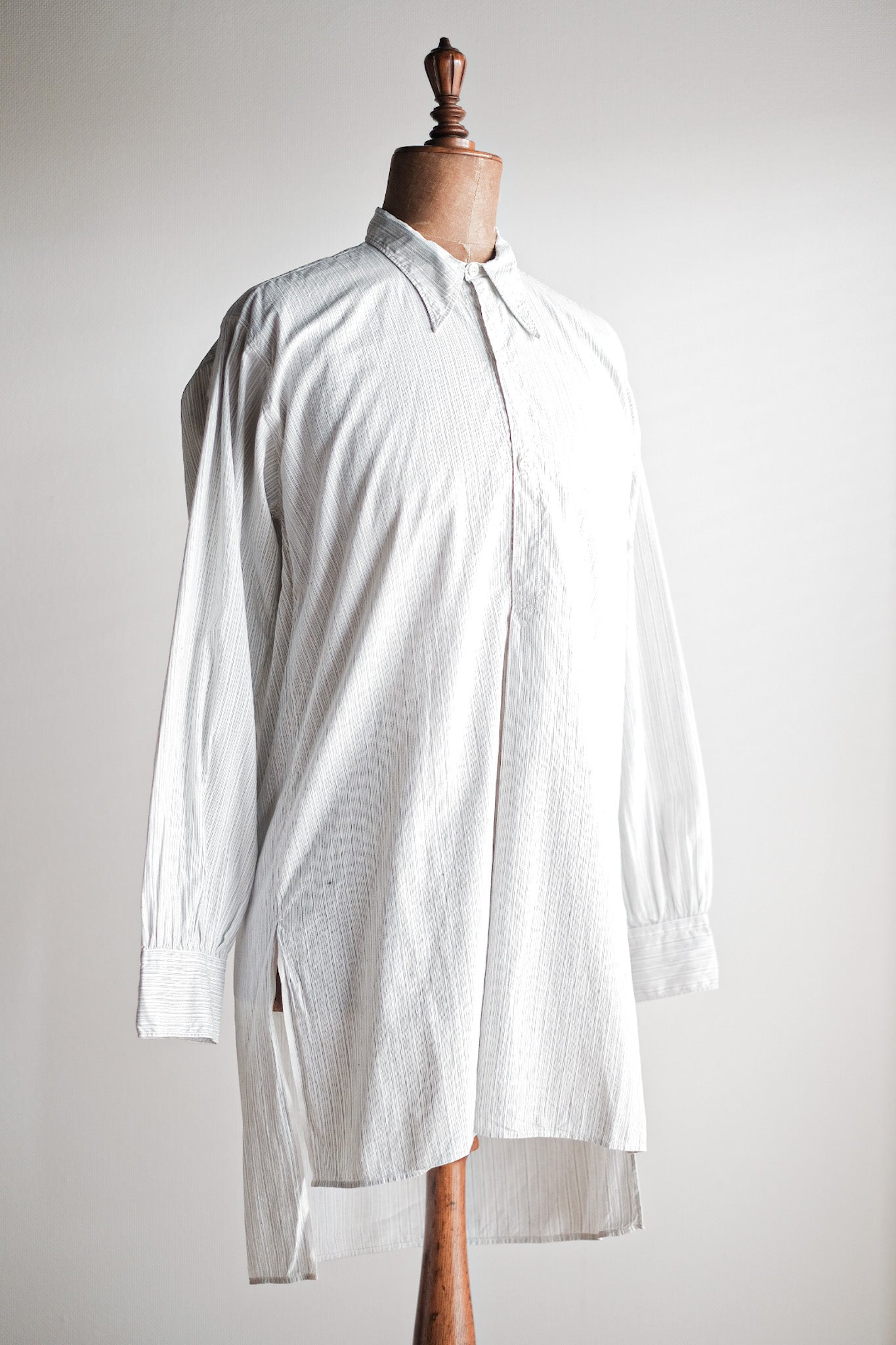 【~40's】French Vintage Grandpa Shirt