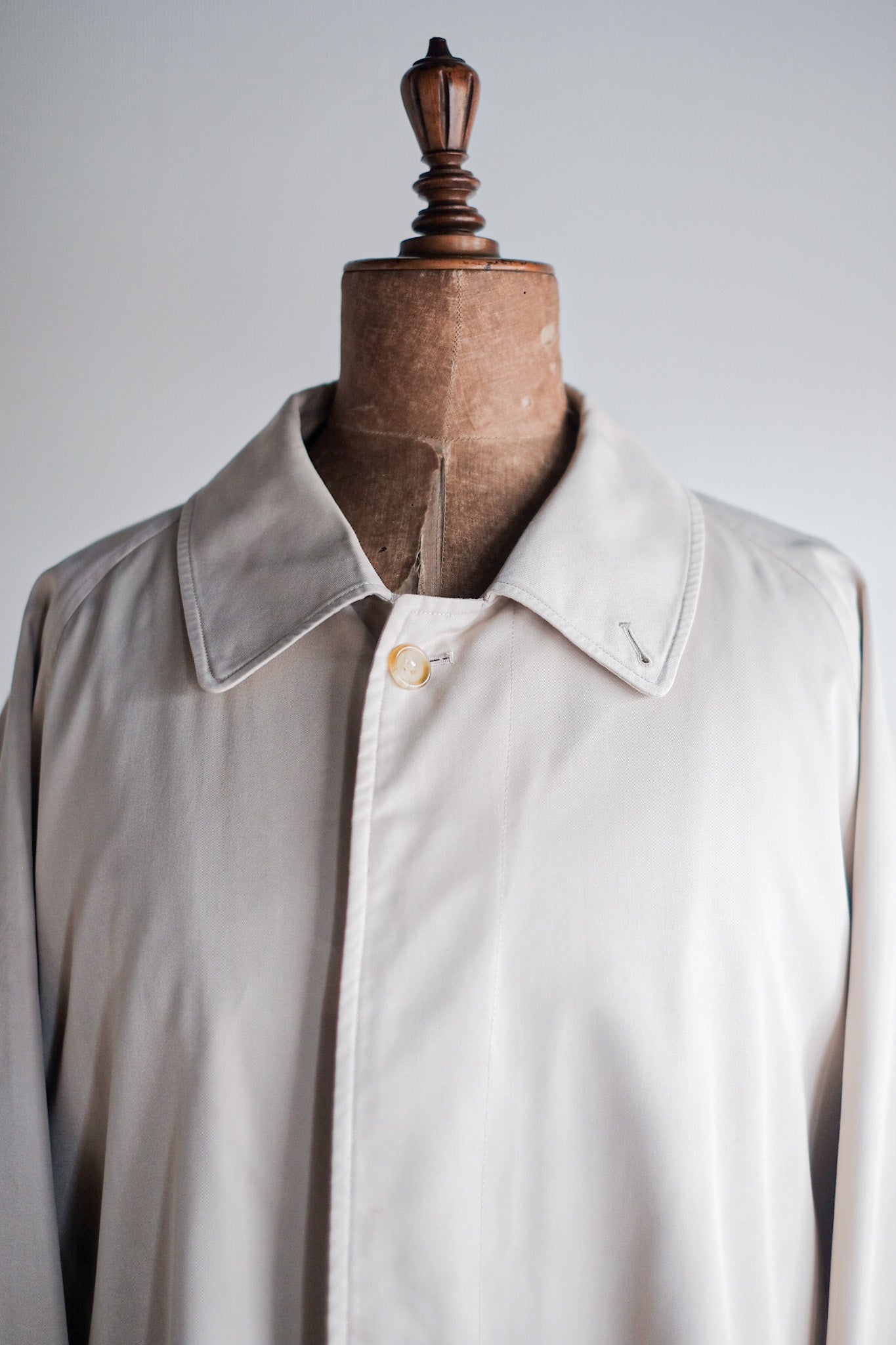 【~80's】Vintage Burberry's Single Raglan Balmacaan Coat