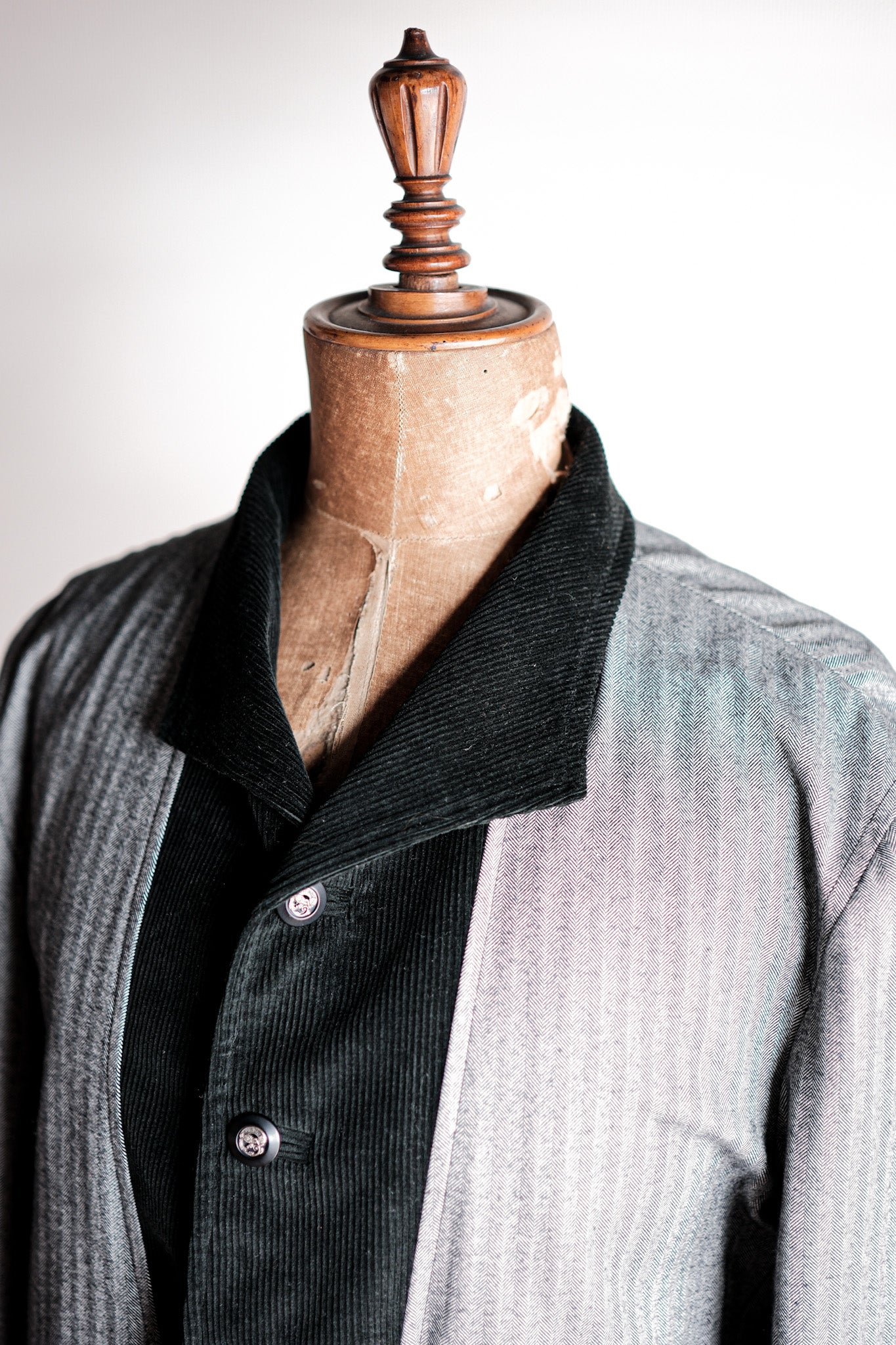 【~00's】ARNYS PARIS Corduroy × Cotton HBT Jacket Size.52