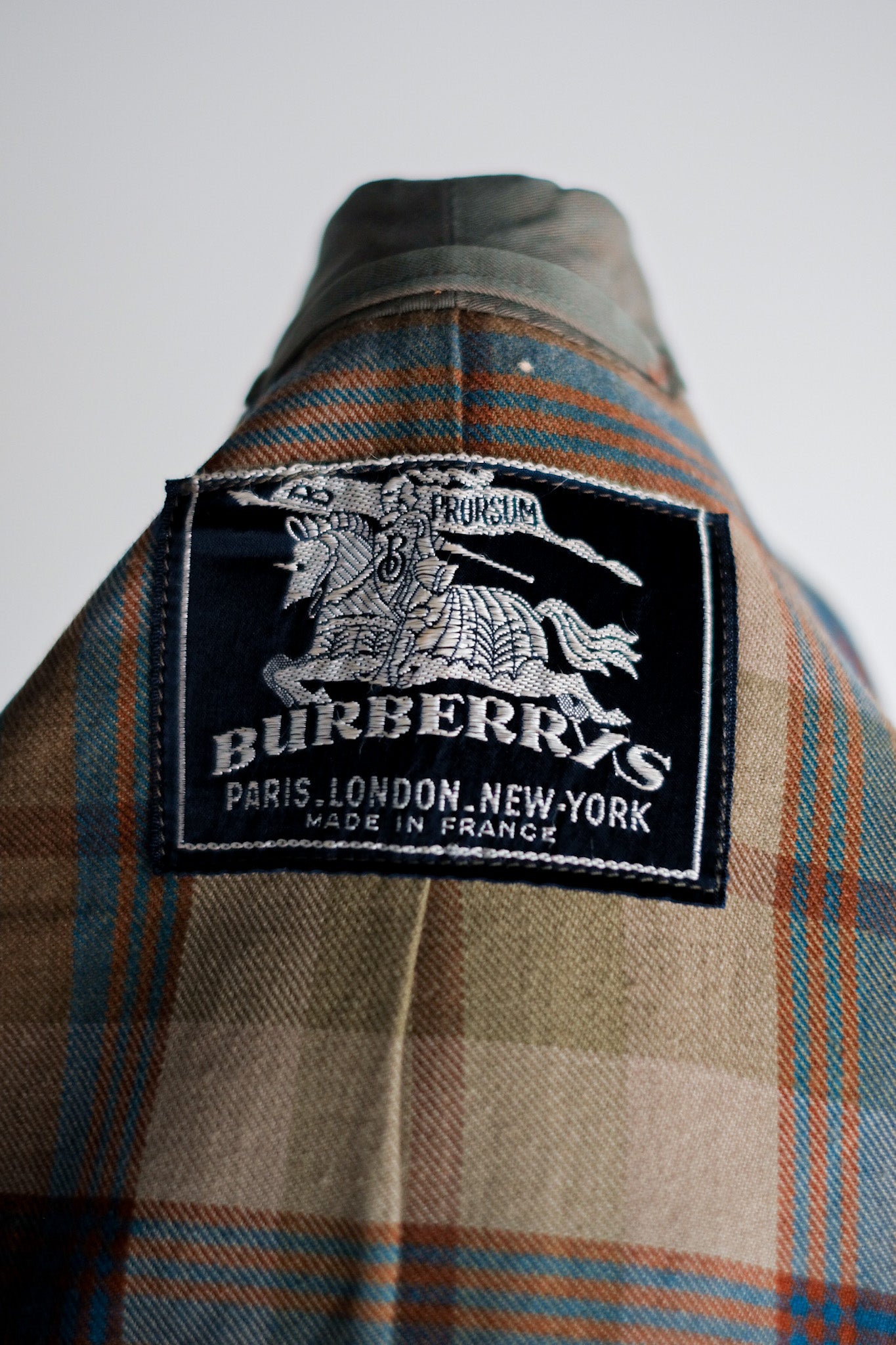 【~50's】Vintage Burberry Old Jacket Made in France