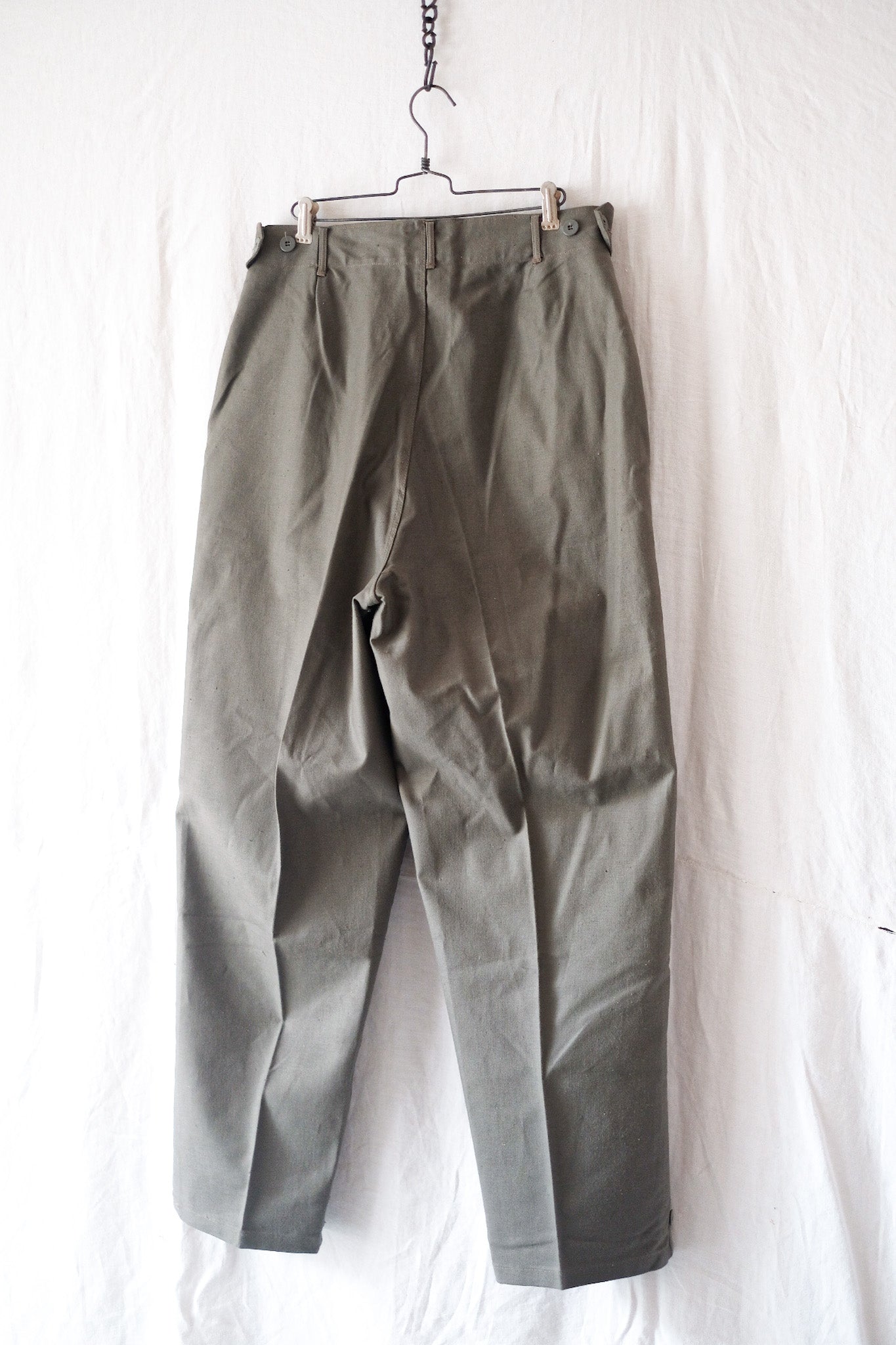 【~50's】Swedish Army M39 Trousers "Dead Stock"
