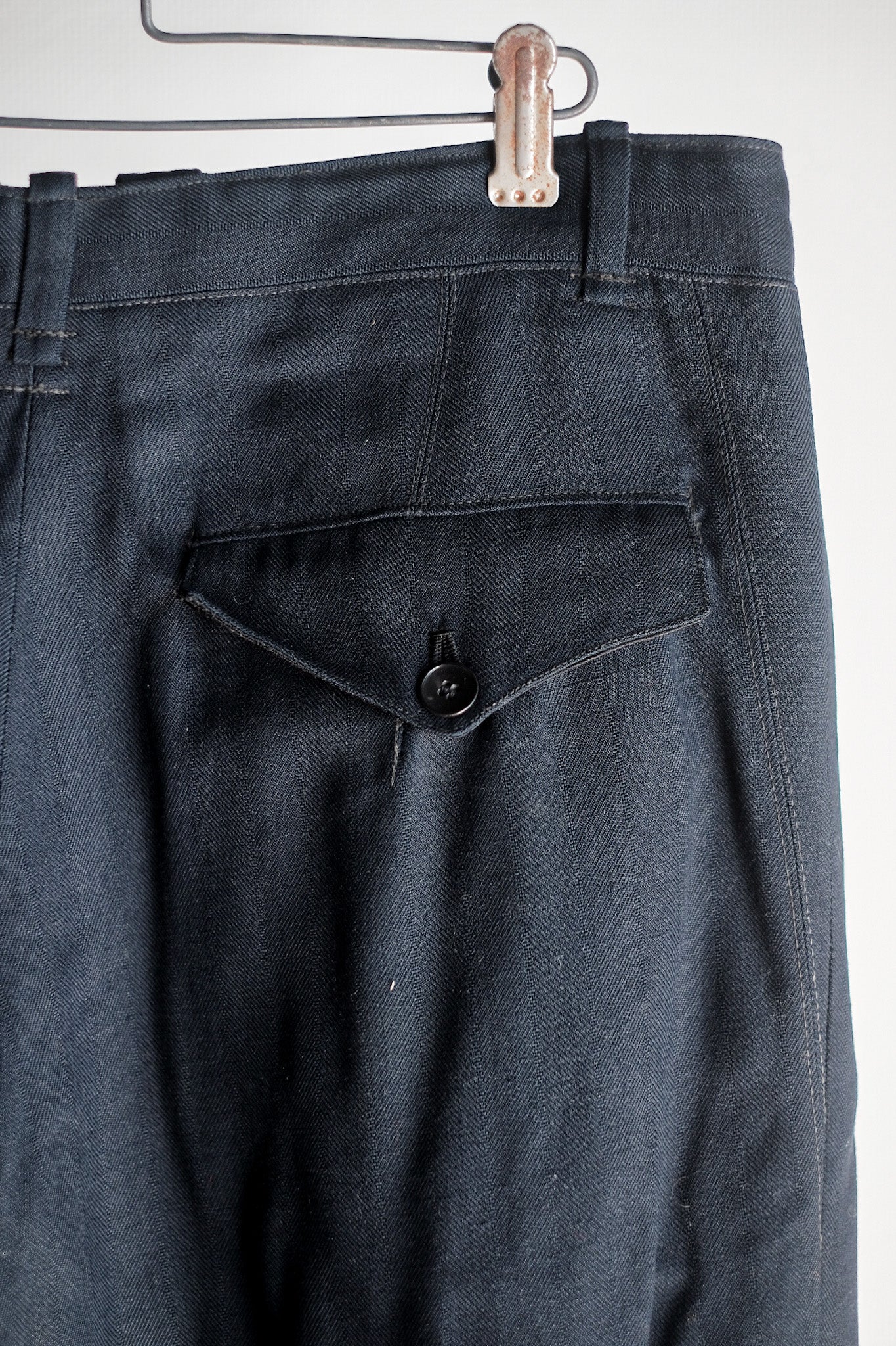 【~40's】German Vintage Rayon Wool Trousers