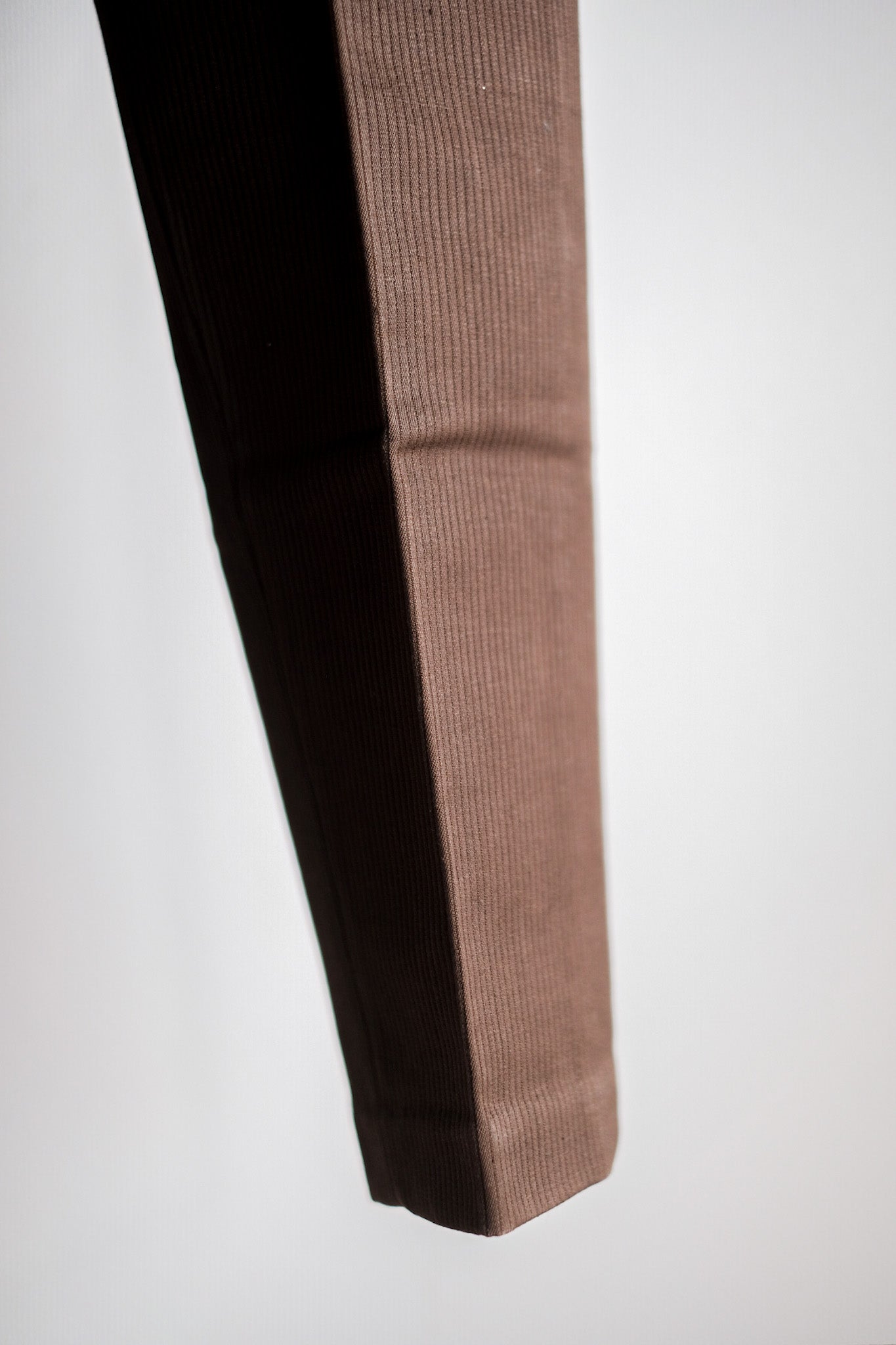 【~50's】French Vintage Brown Cotton Pique Work Pants "Dead Stock"