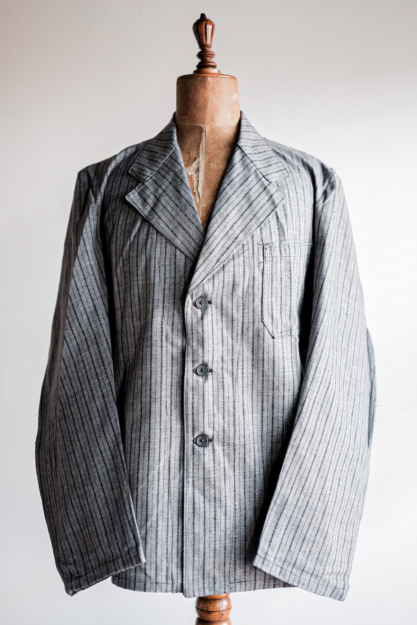 【~40's】Swedish Army Hospital Jacket "Dead Stock"