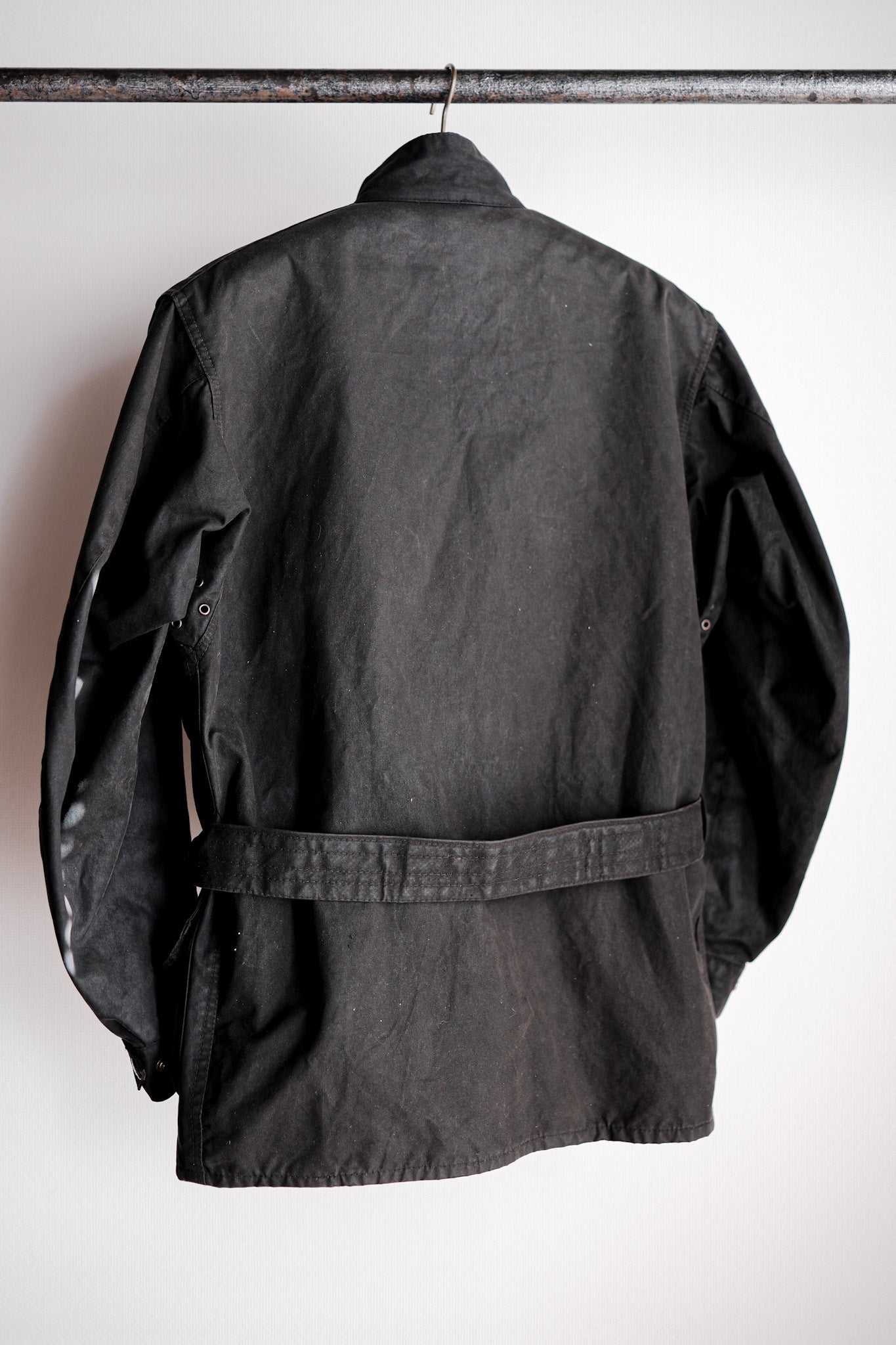 【~80's】Vintage Barbour "INTERNATIONAL SUIT" With Liner 2 Crest Size.40