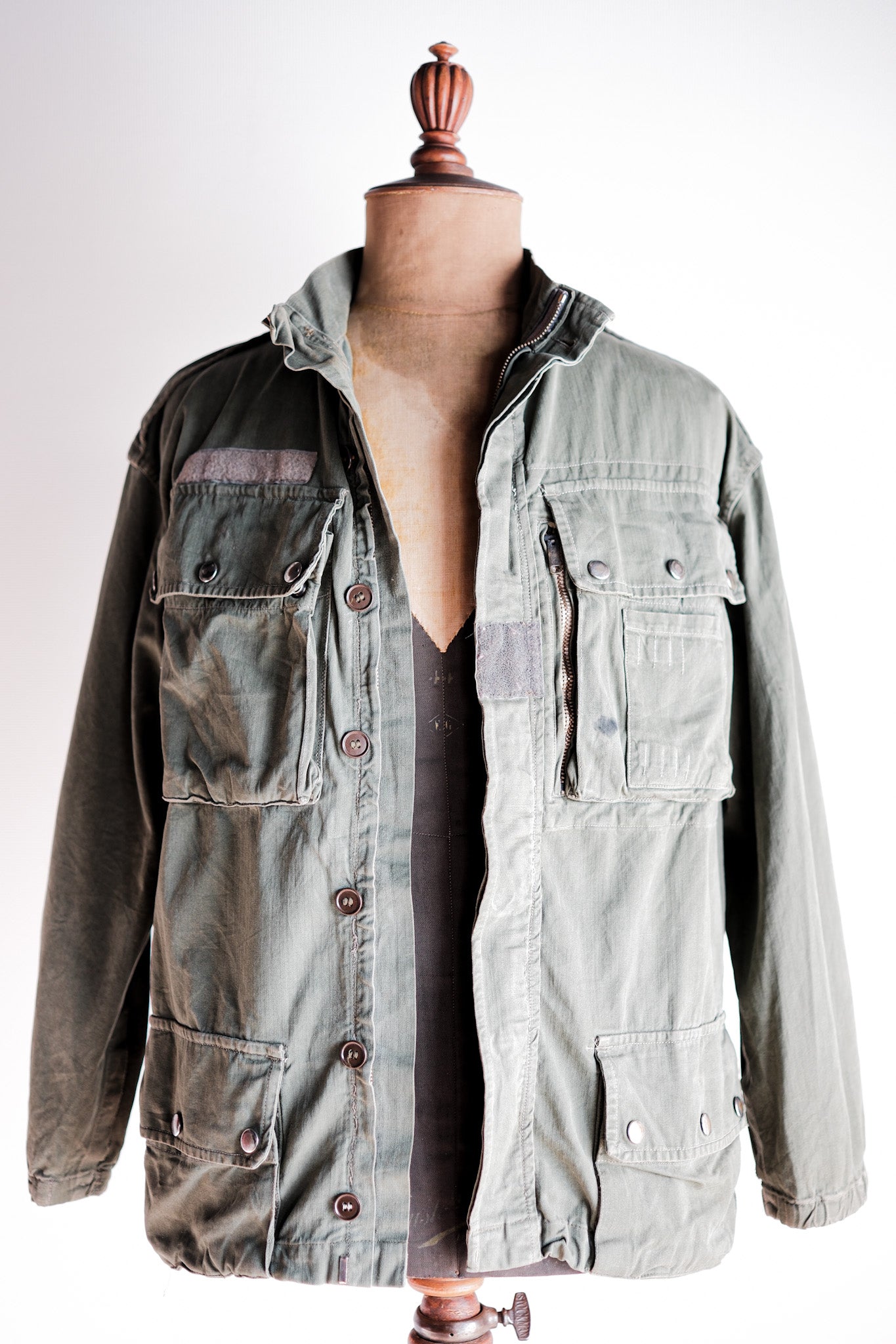 【~60's】French Army TAP47/56 Paratrooper Jacket