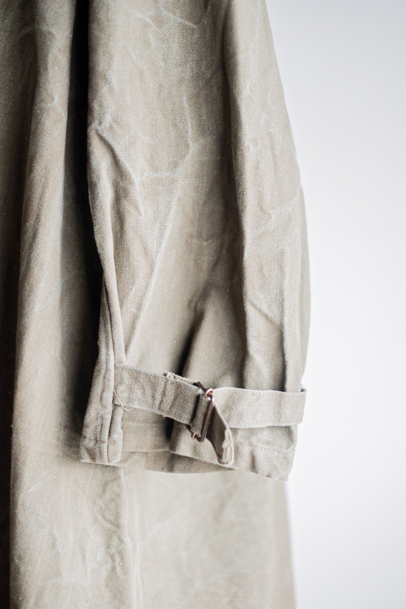 【~50's】French Army M35 Motorcycle Coat Size.2 "Dead Stock"