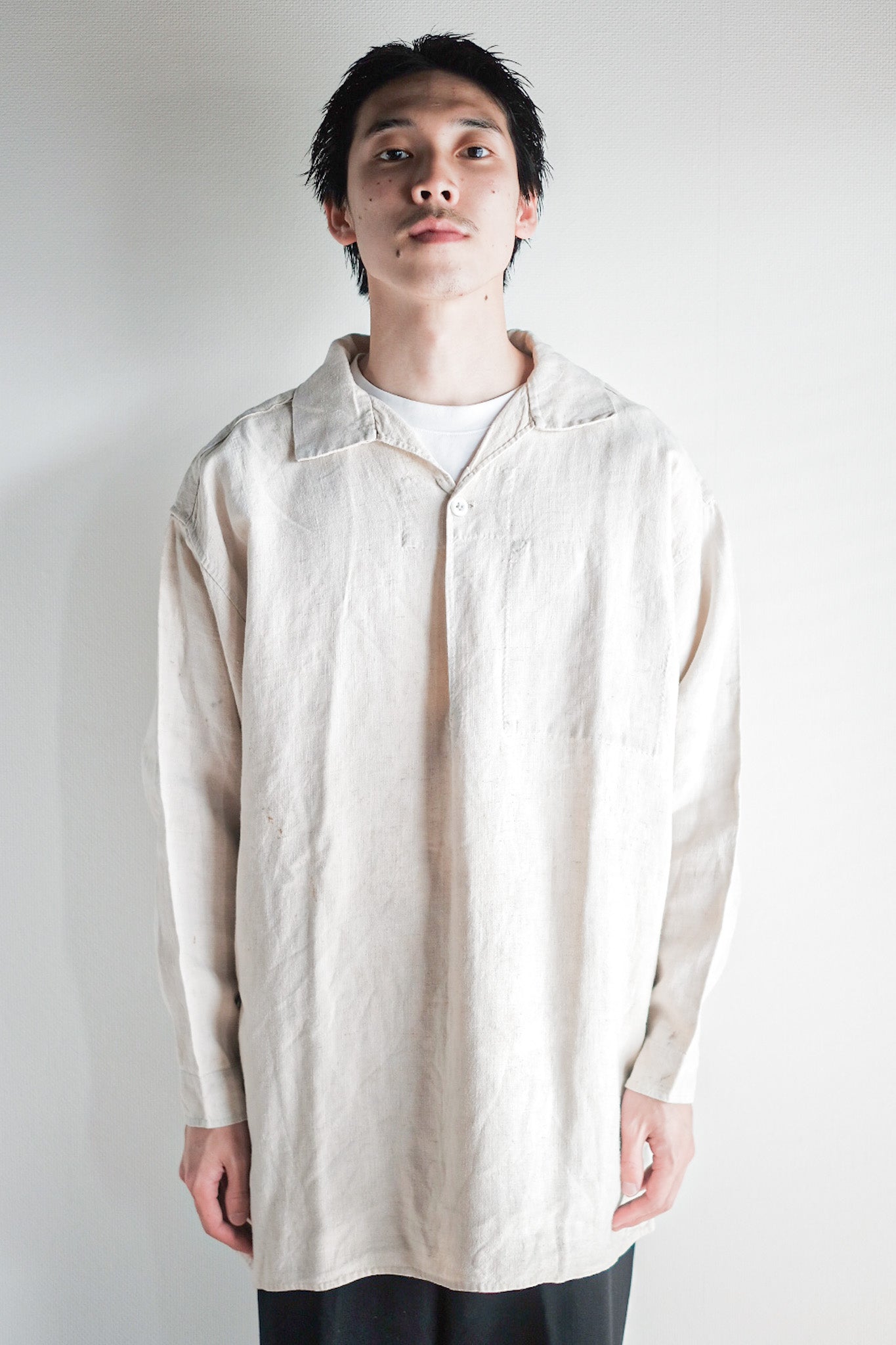 【~30's】French Army Linen Sailor Jacket