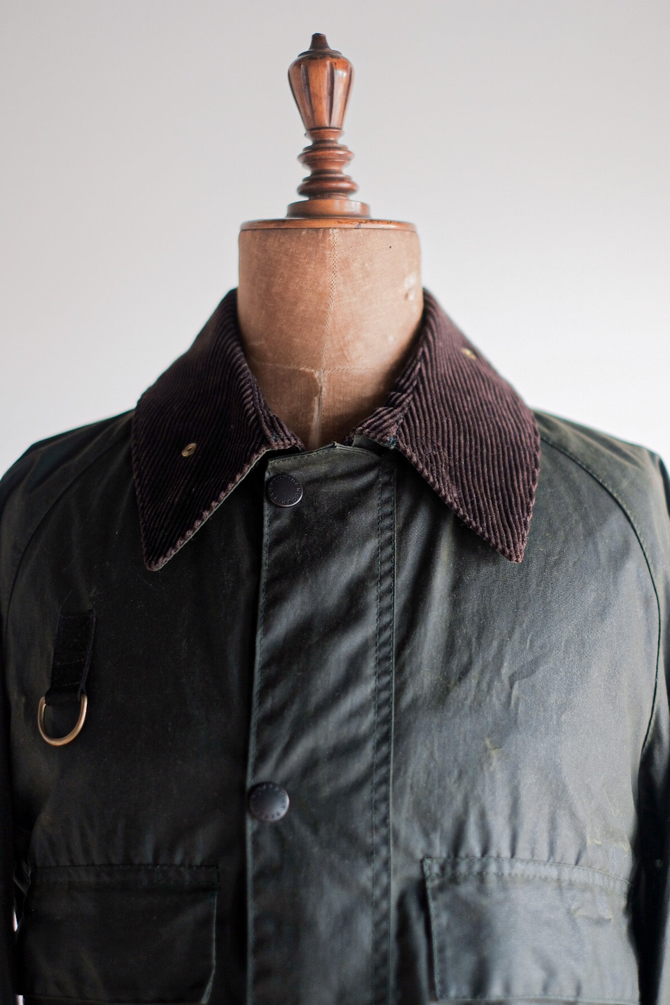 【~90's】Vintage Barbour "SPEY" 3 Crest Size.MEDIUM "Dead Stock"
