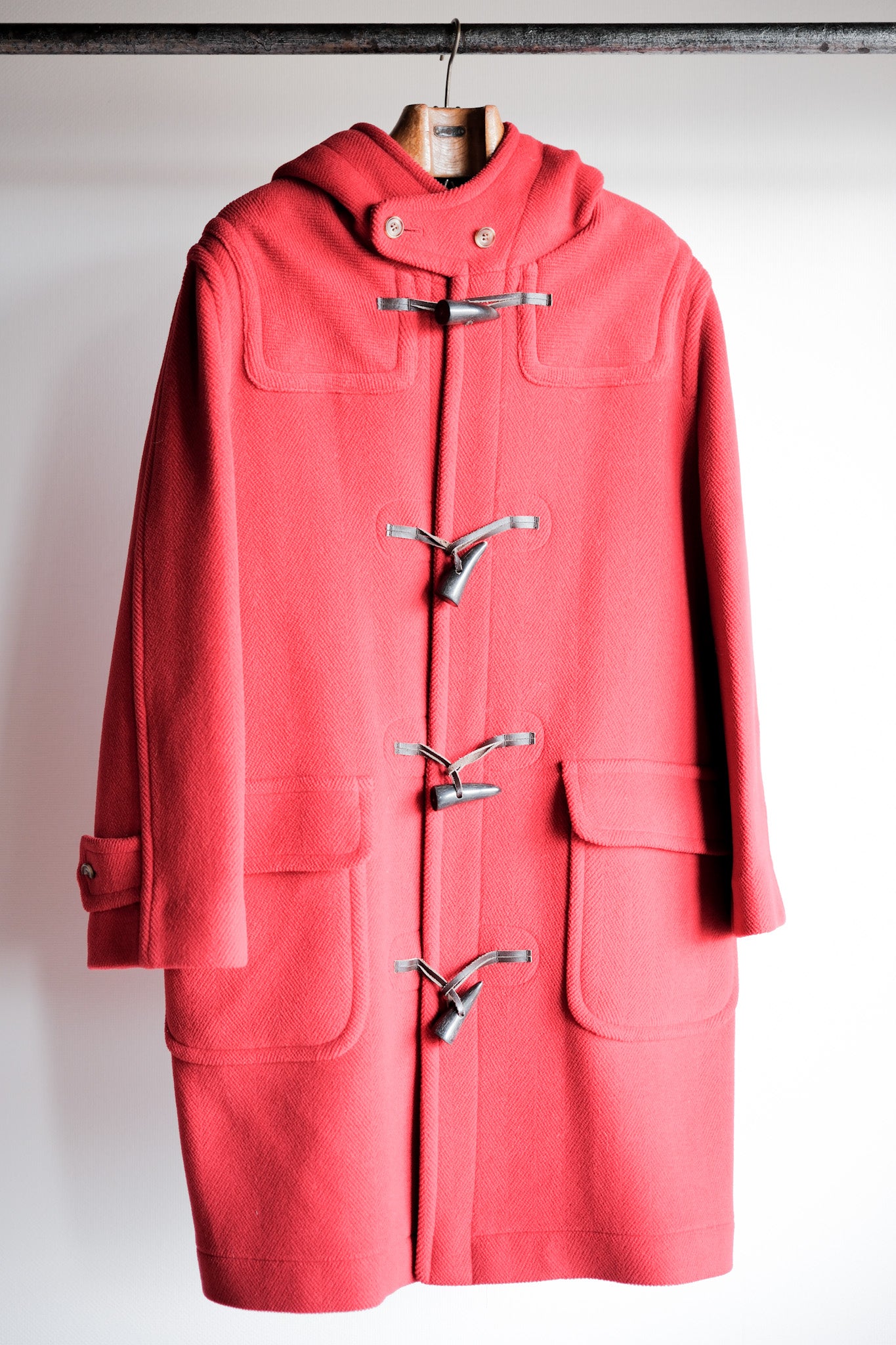 【~90's】OLD ENGLAND PARIS Wool Duffle Coat "Moorbrook"