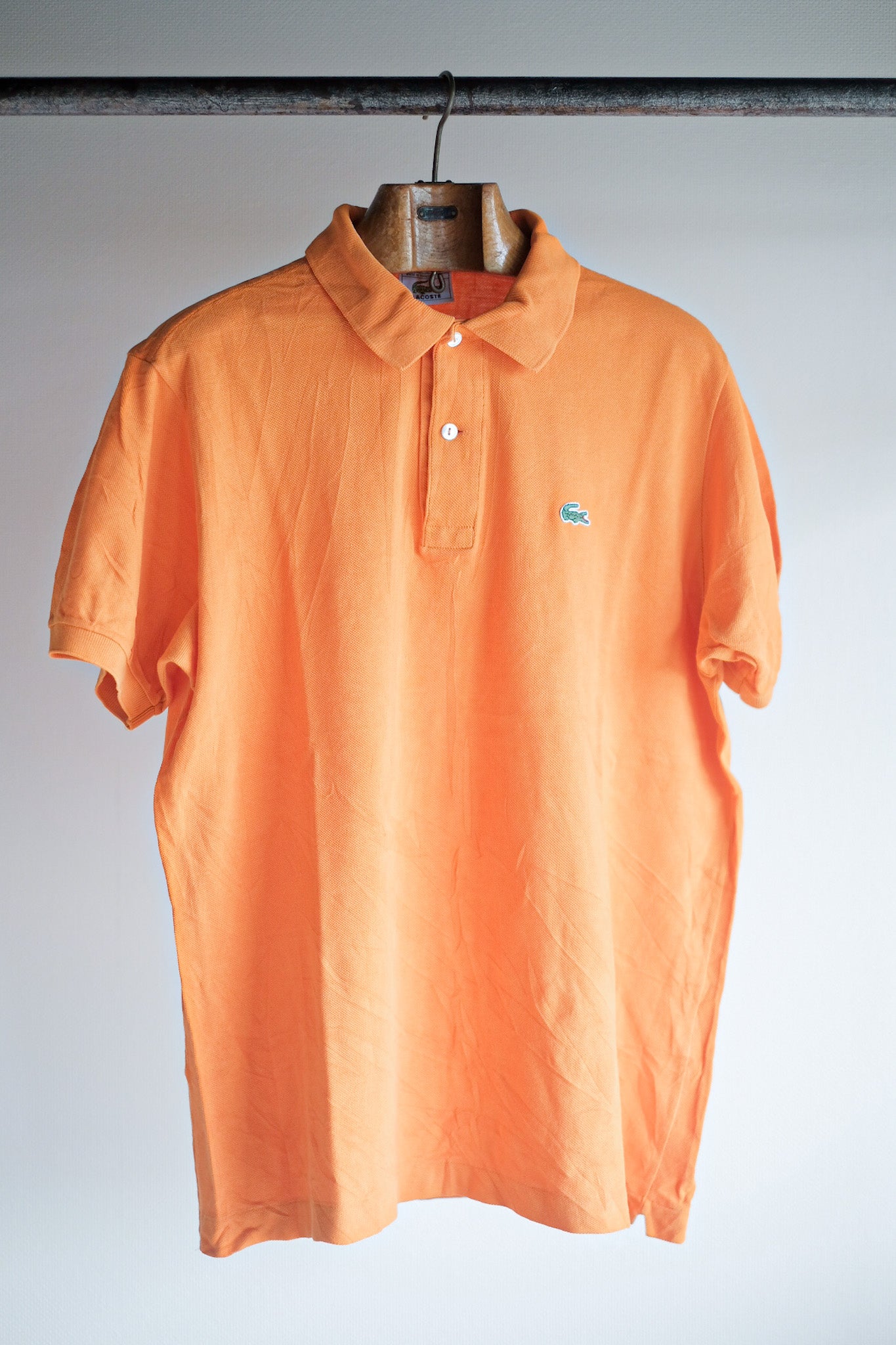 【~80's】CHEMISE LACOSTE S/S Polo Shirt Size.5 "Orange"