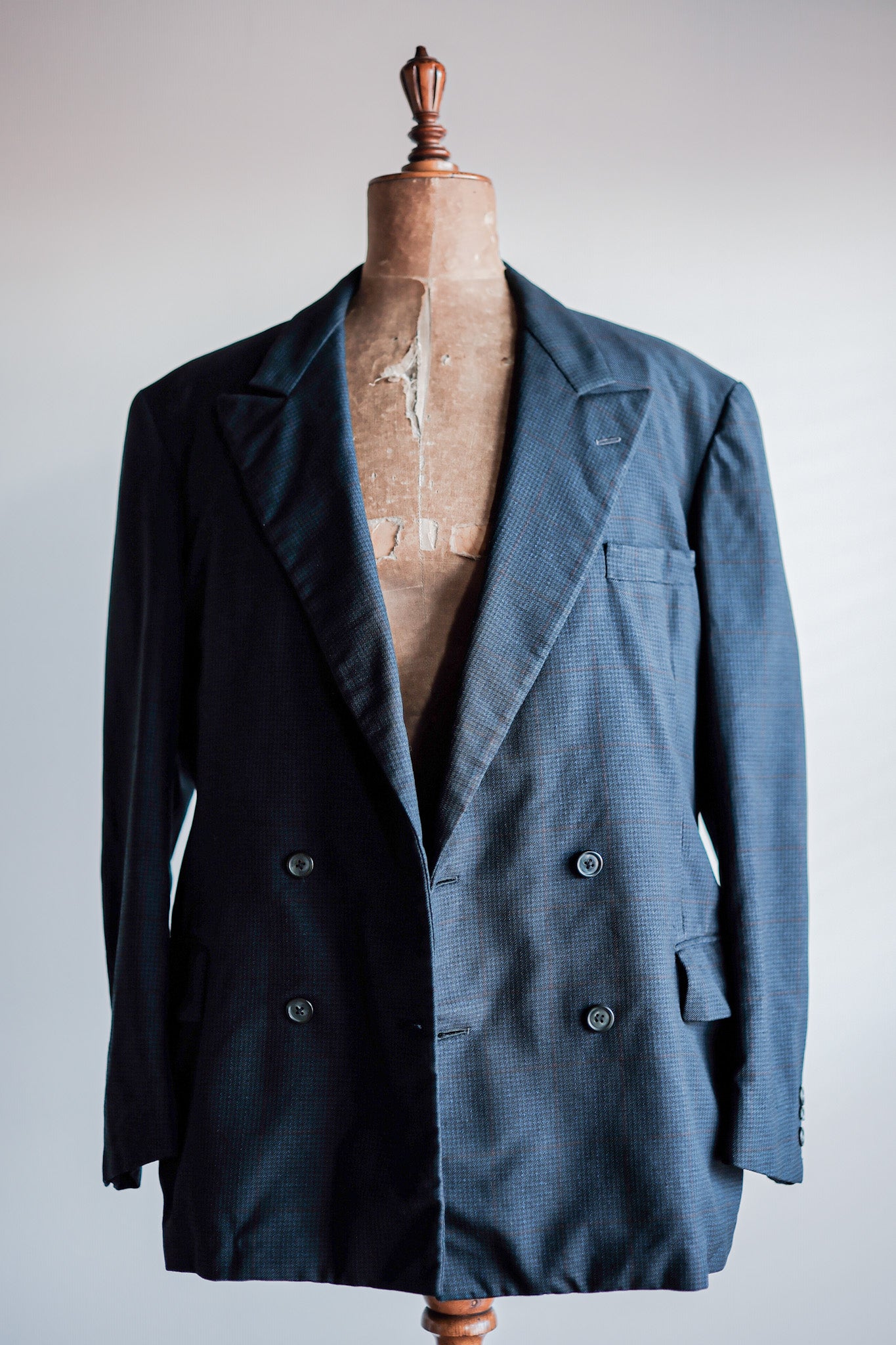 【~40's】French Vintage Double Breasted Suits Set Up "Belle Jardiniere"