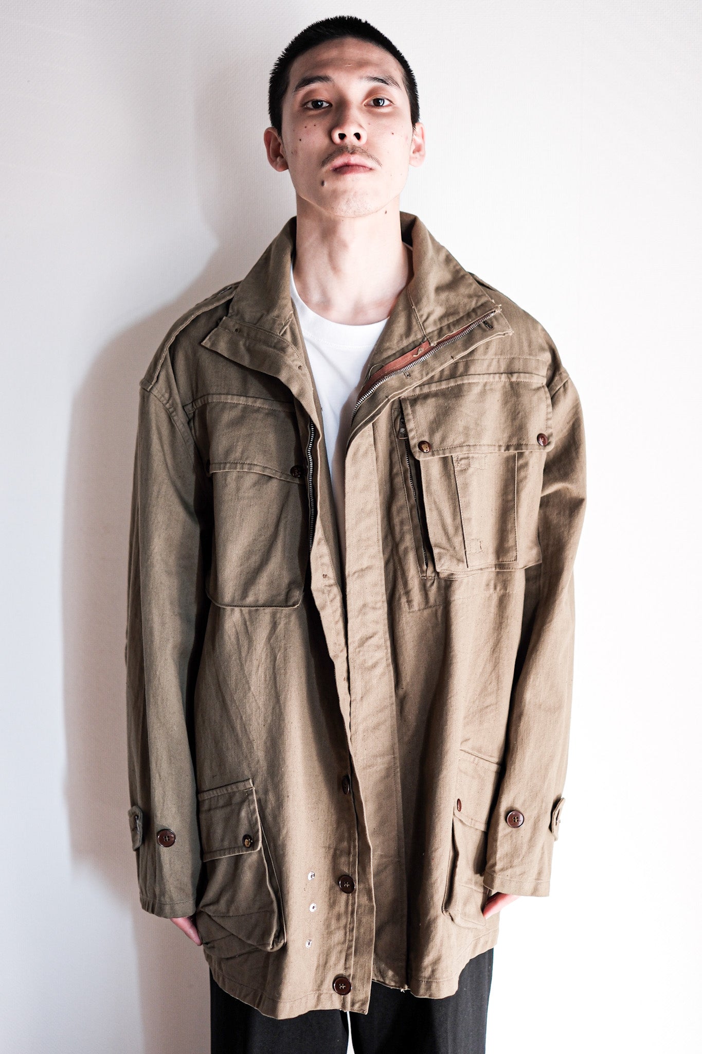 【~40's】French Army TAP47 Paratrooper Jacket "1st Type" "Dead Stock"